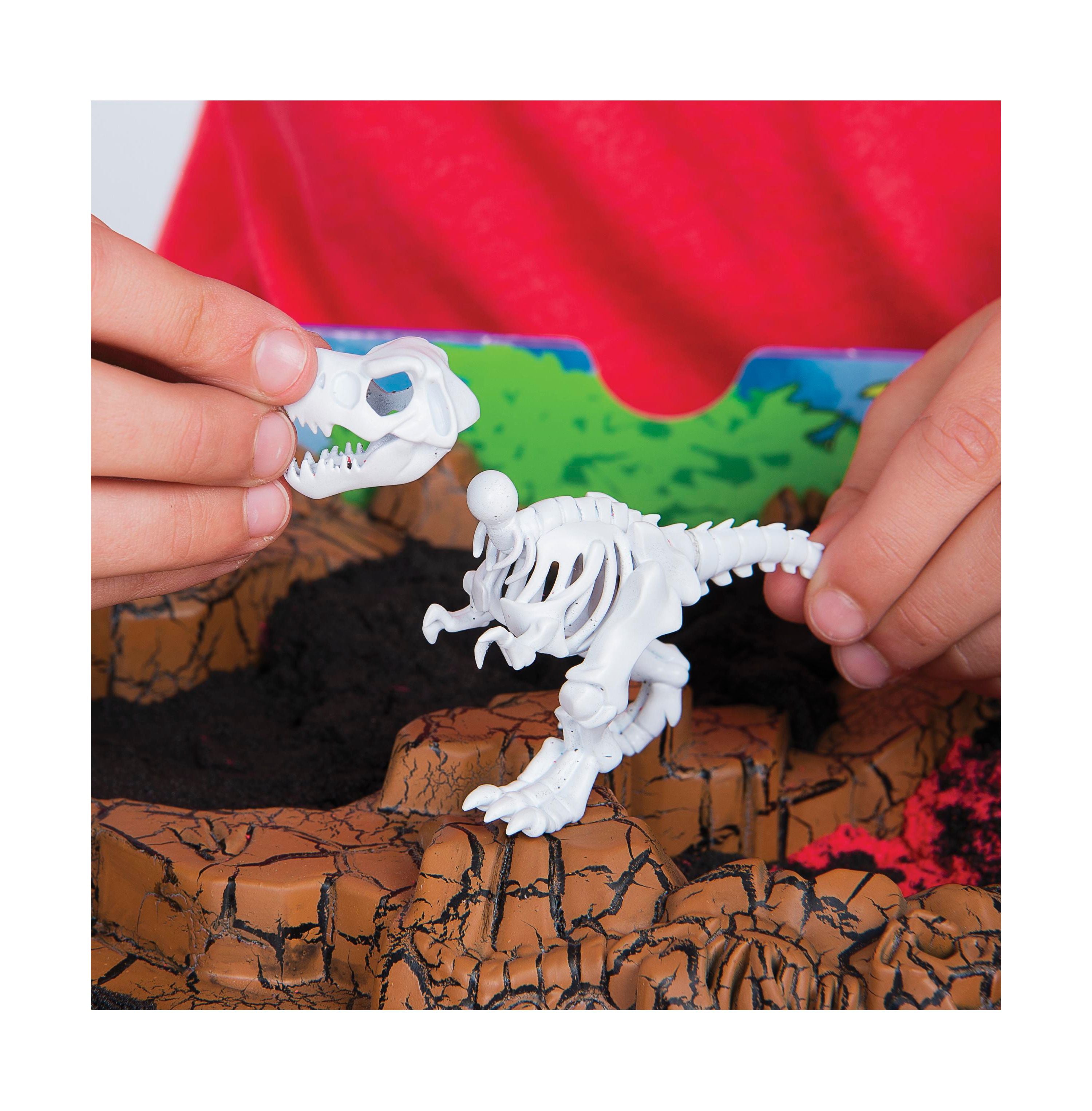 Kinetic Sand - Dino Dig Playset - Excavation Adventure - Image 3