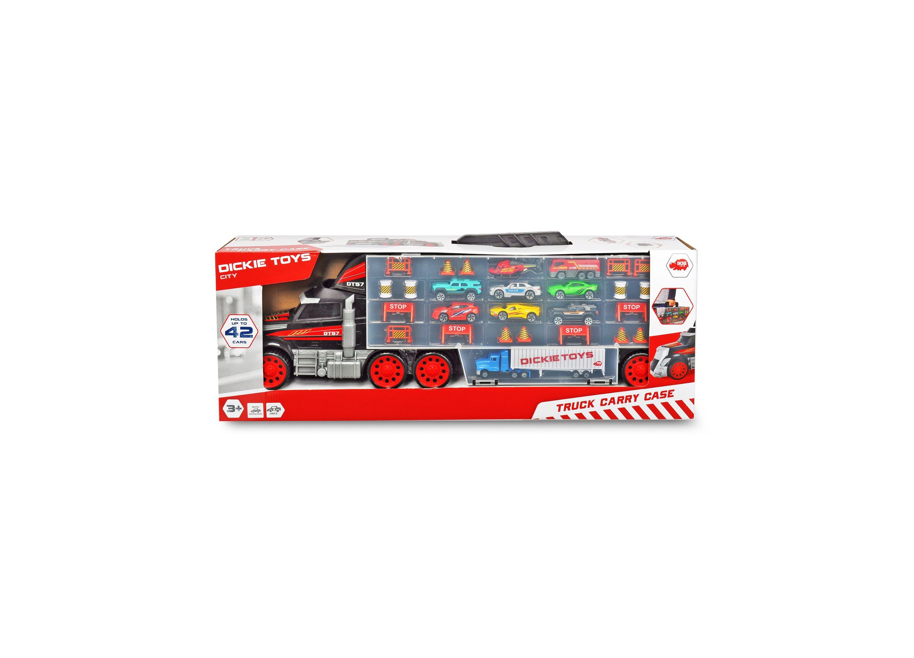 Alternative view of Dickie Toys XXL Truck Carry Case and Die-Cast Playset