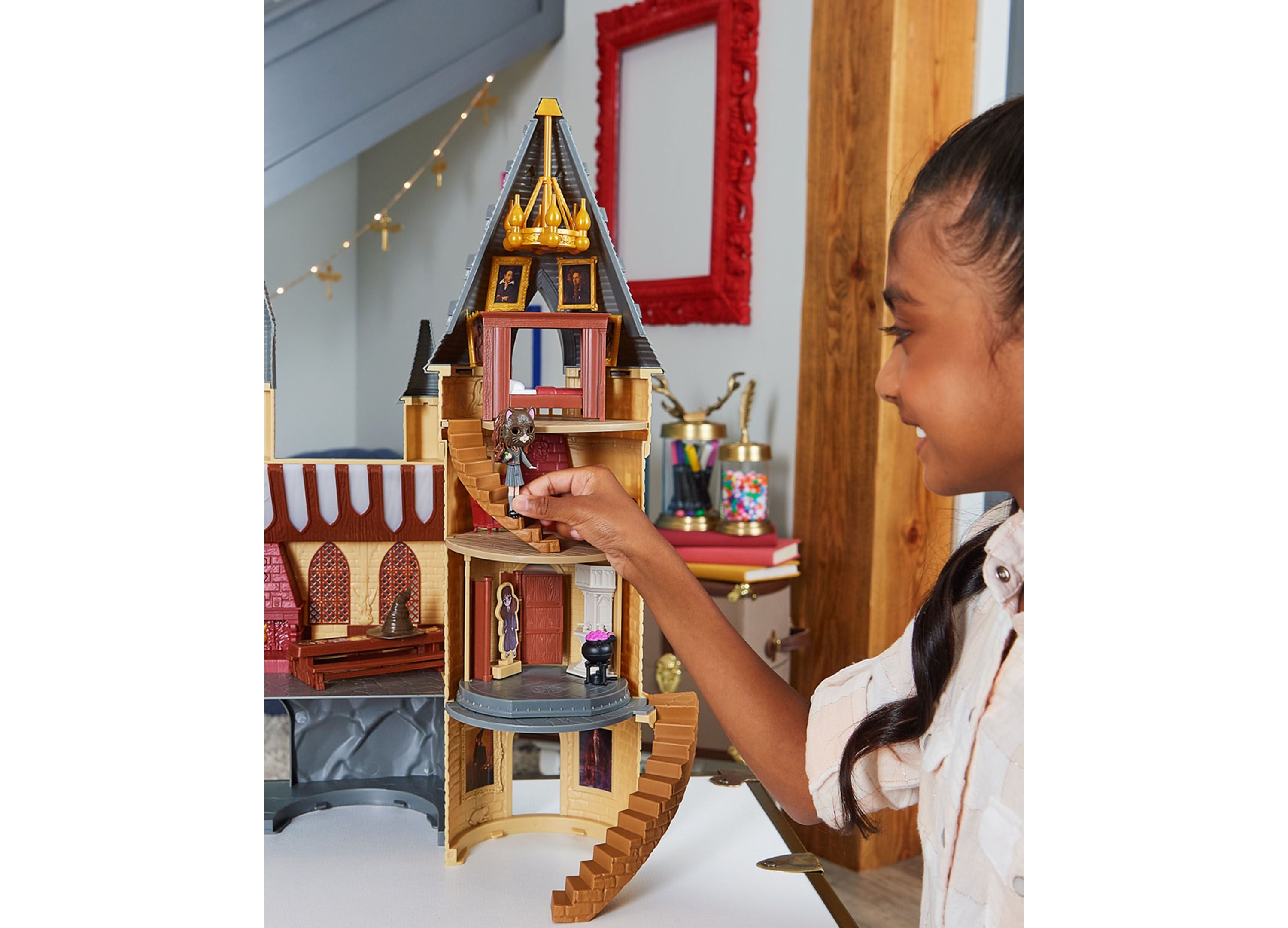 Wizarding World Magical Minis Hogwarts Castle Playset with Lights and Sounds - Image 7