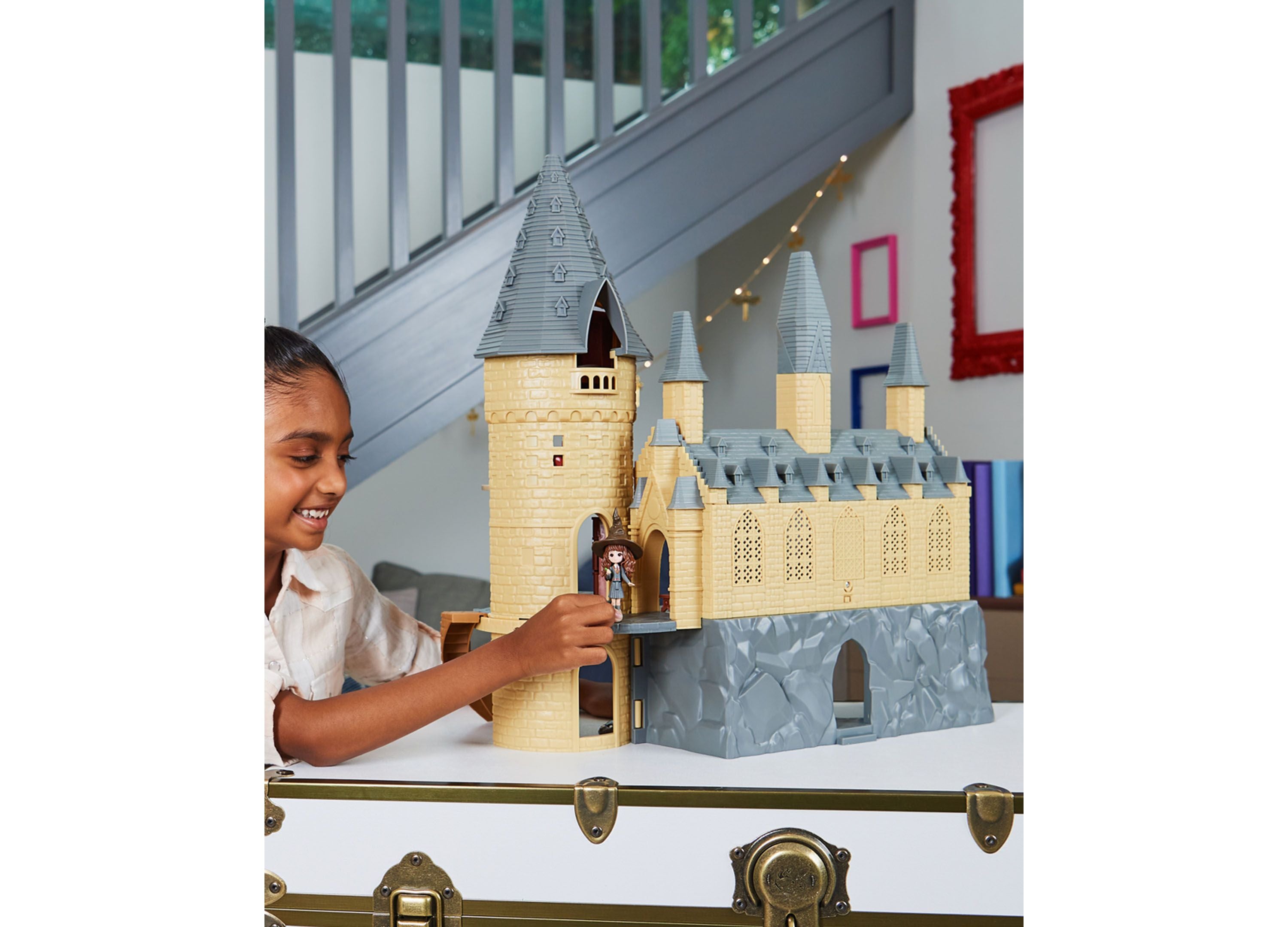 Wizarding World Magical Minis Hogwarts Castle Playset with Lights and Sounds - Image 8