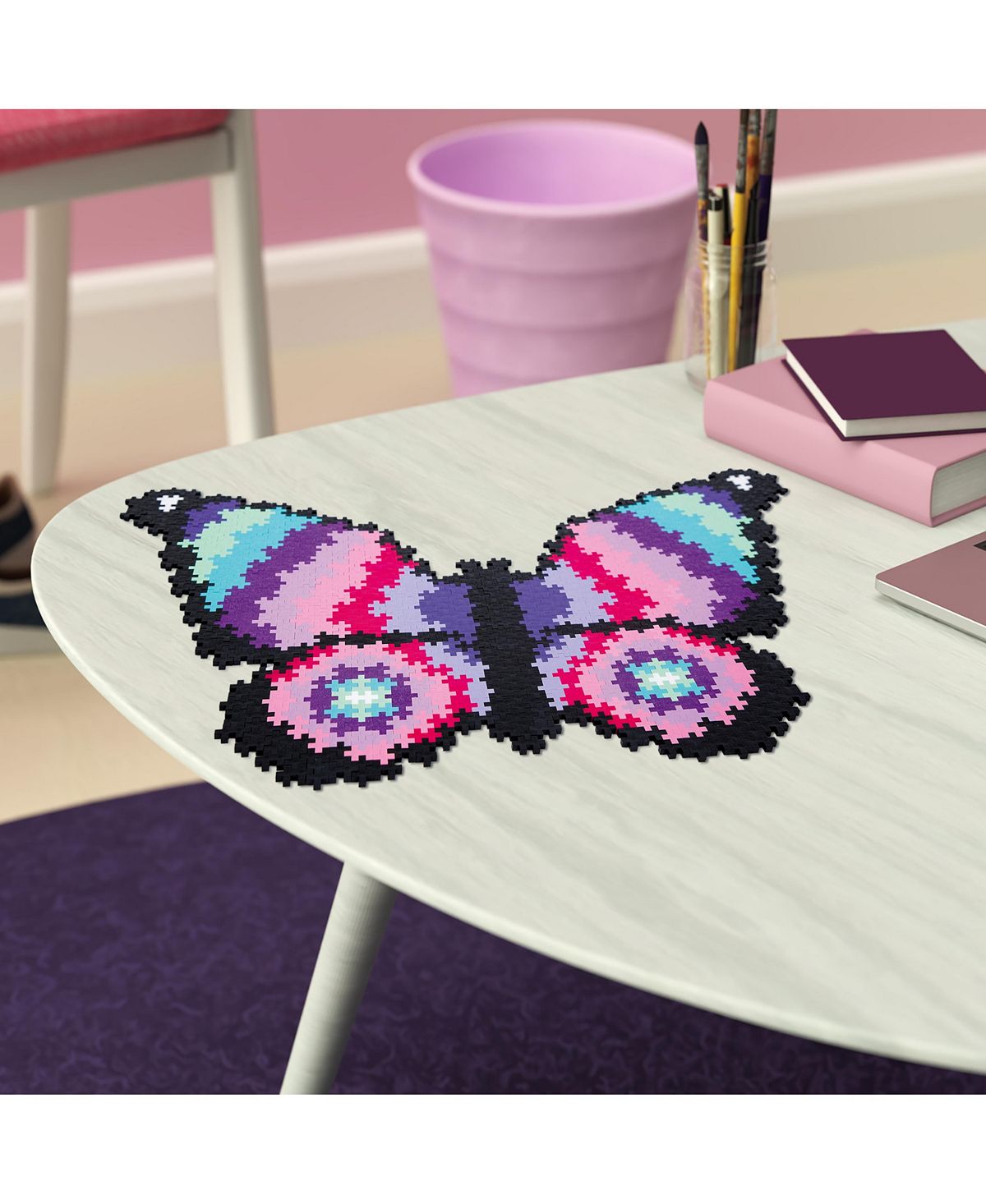 Plus-Plus Puzzle By Number Butterfly Jigsaw - 800 pc - Image 3