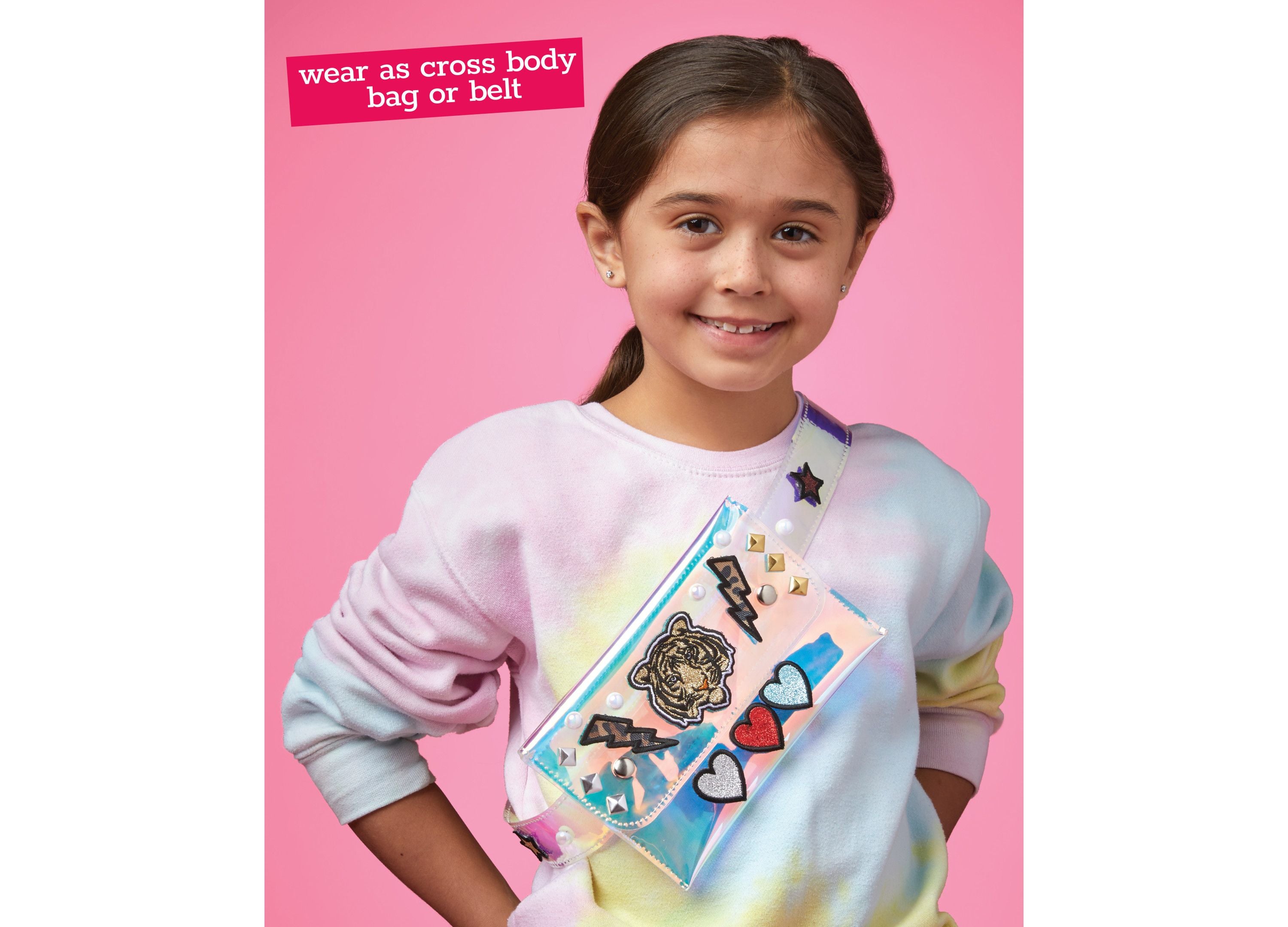 Geoffrey's Toy Box DIY Belt Bag Craft Kit with Embroidered Patches - Exclusive at Macy's - Image 5