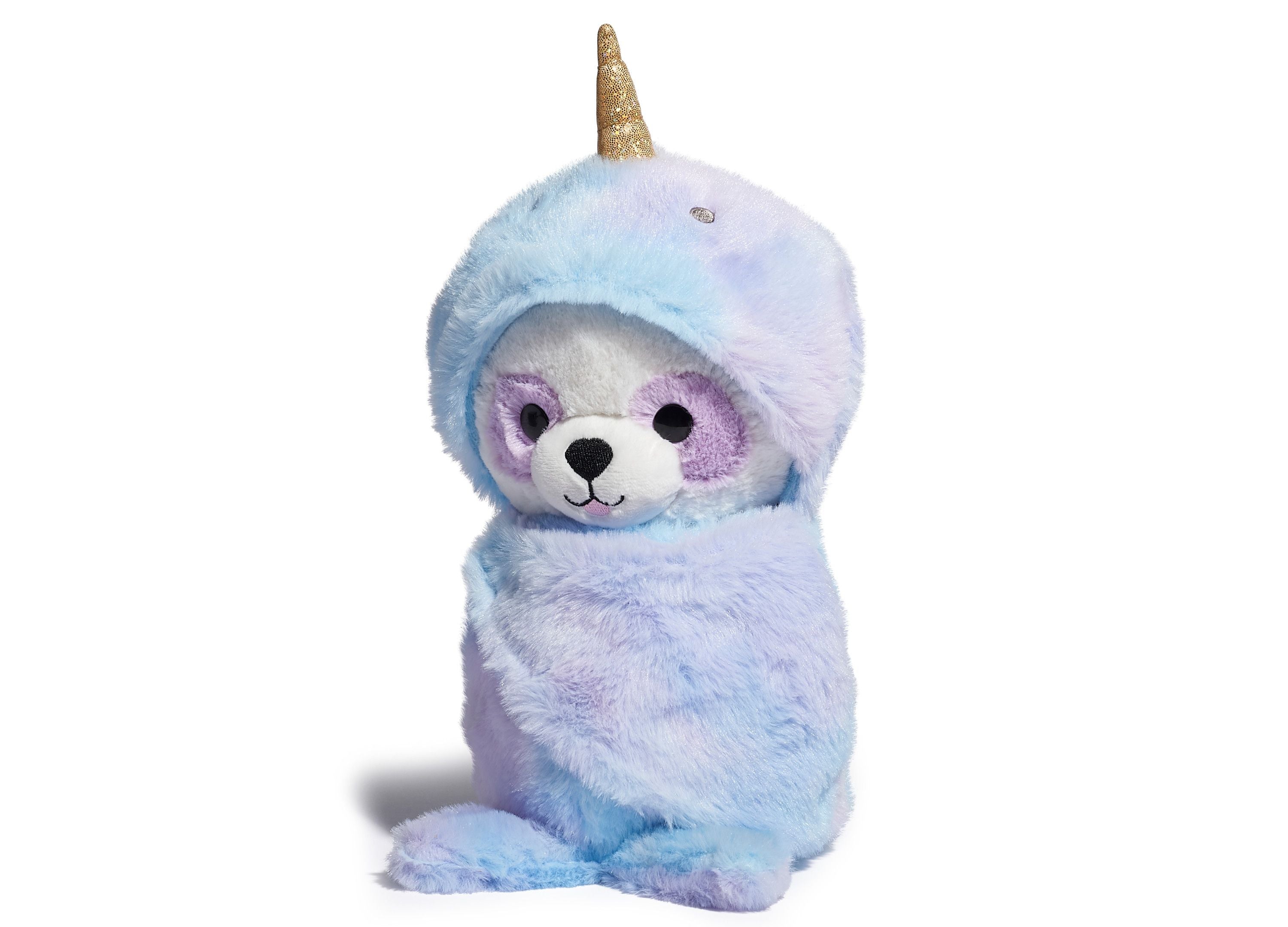 Geoffrey's Toy Box 10 inch Cozie Friends Panda Narwhal Plush - Exclusive to Macy's - Image 6