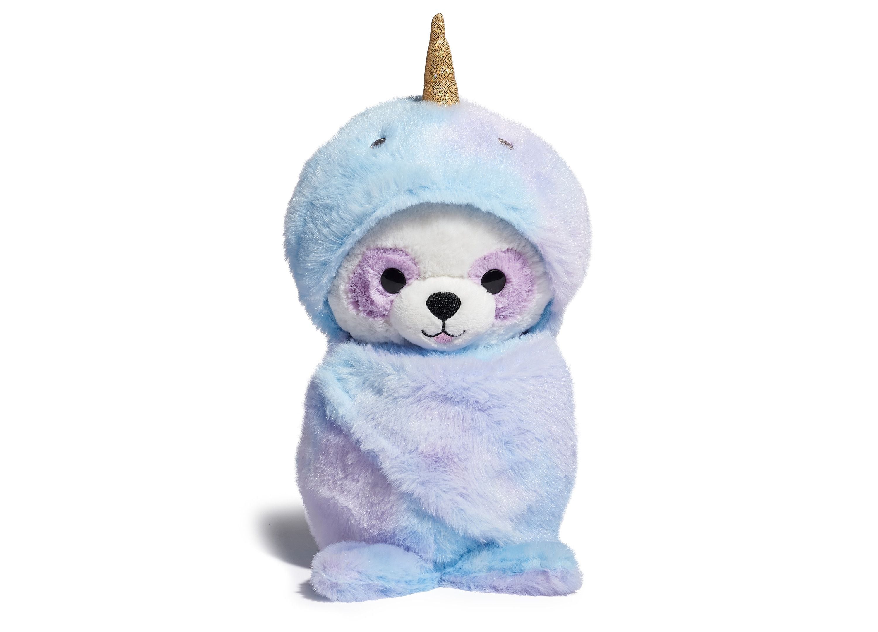 Geoffrey's Toy Box 10 inch Cozie Friends Panda Narwhal Plush - Exclusive to Macy's - Image 8