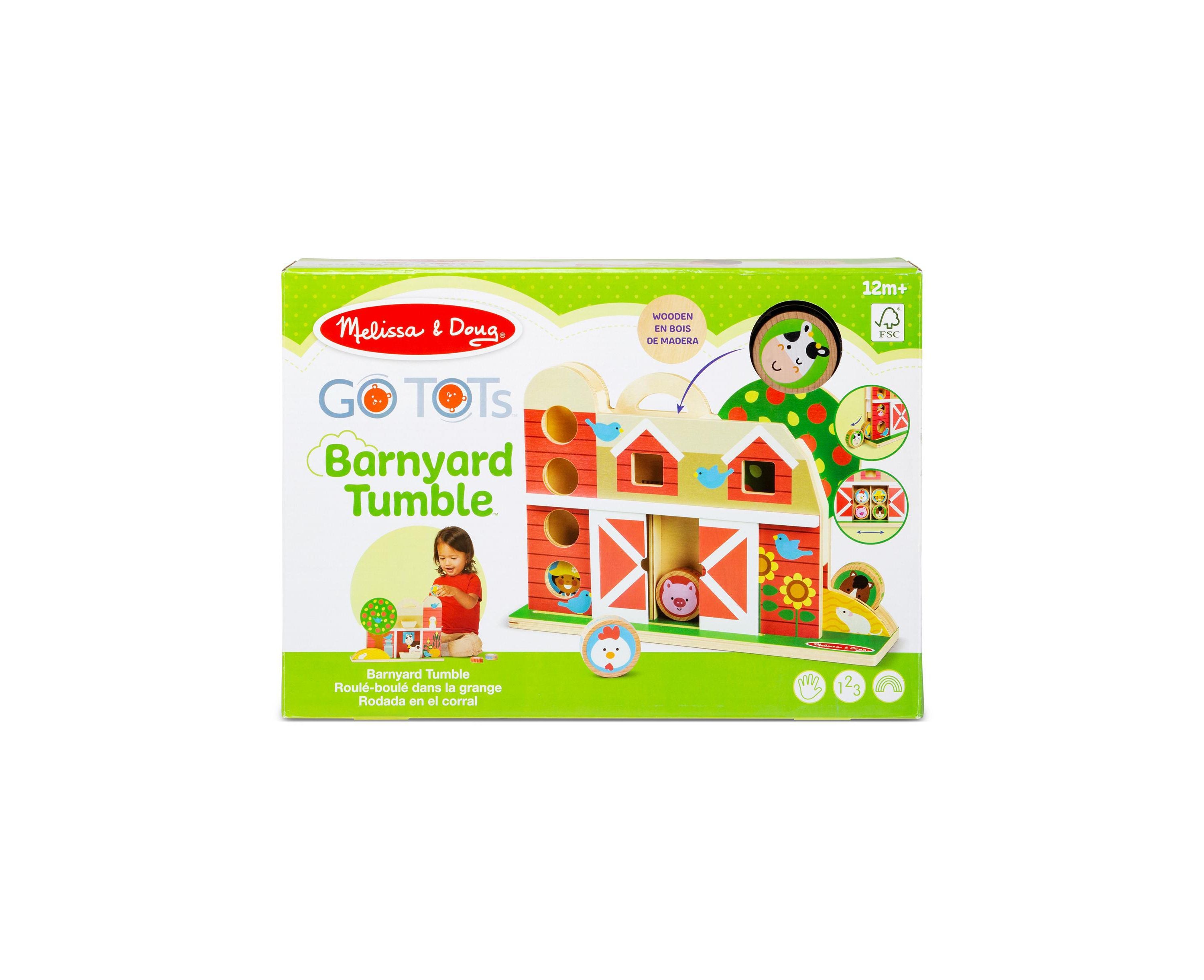 Alternative view of Melissa & Doug GO TOTs Barnyard Tumble ‚Äì Interactive Farm Play Set