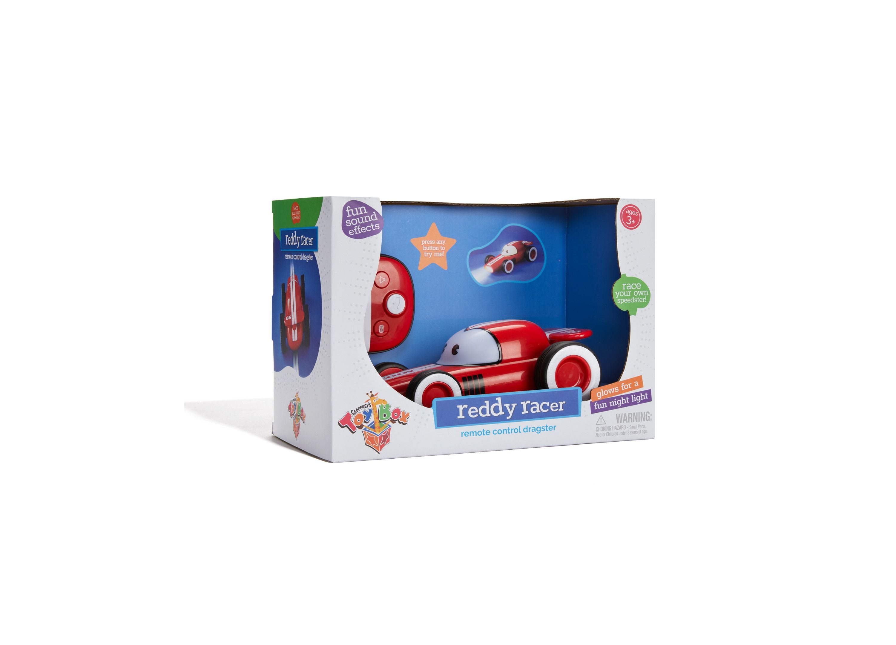 Geoffrey's Toy Box Reddy Racer RC Dragster - Red - Exclusive to Macy's - Image 2