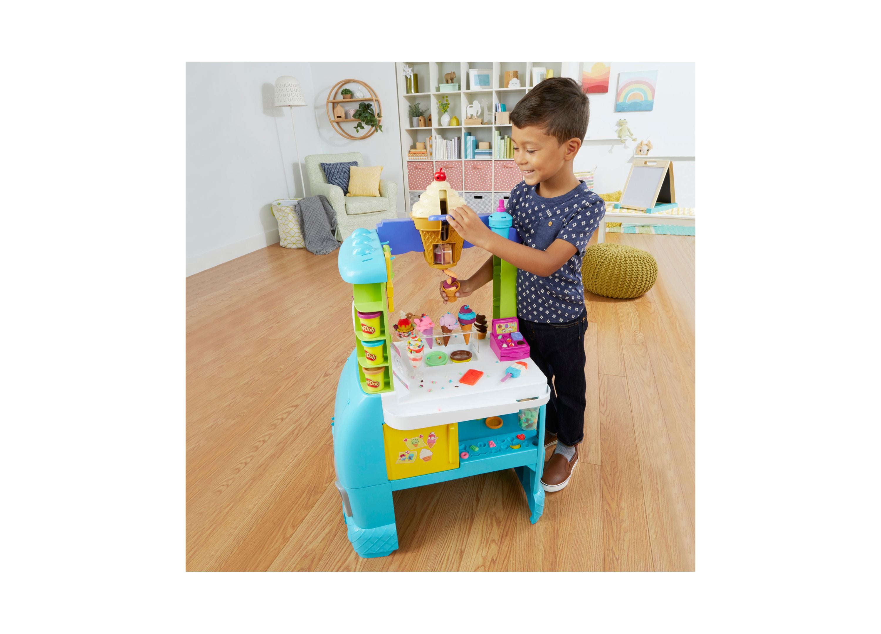 Play-Doh Kitchen Creations Ultimate Ice Cream Truck Playset - Image 6