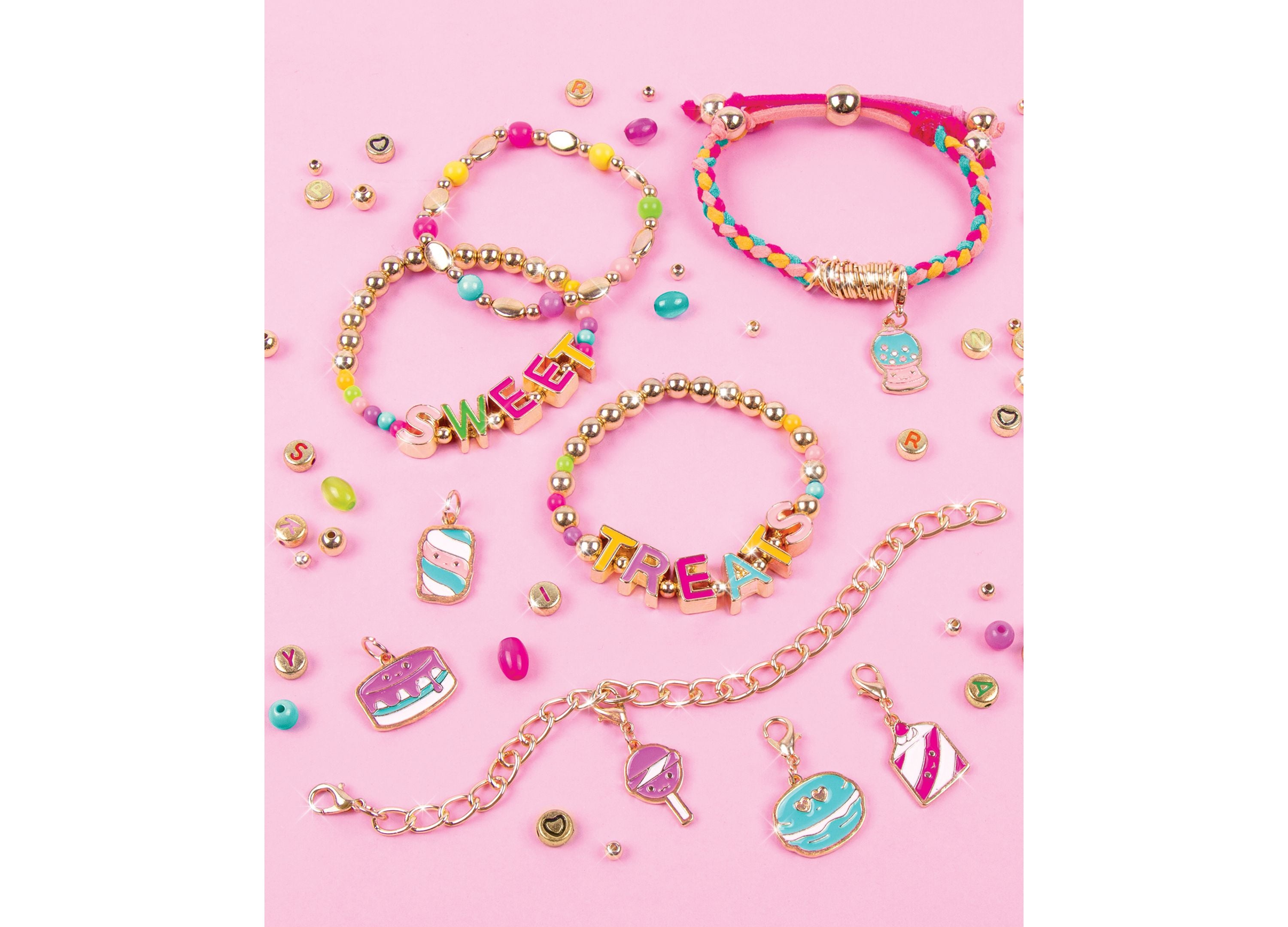 Alternative view of Sweet Treats Dessert-Themed DIY Bracelet Kit - Create 7 Charm Bracelets