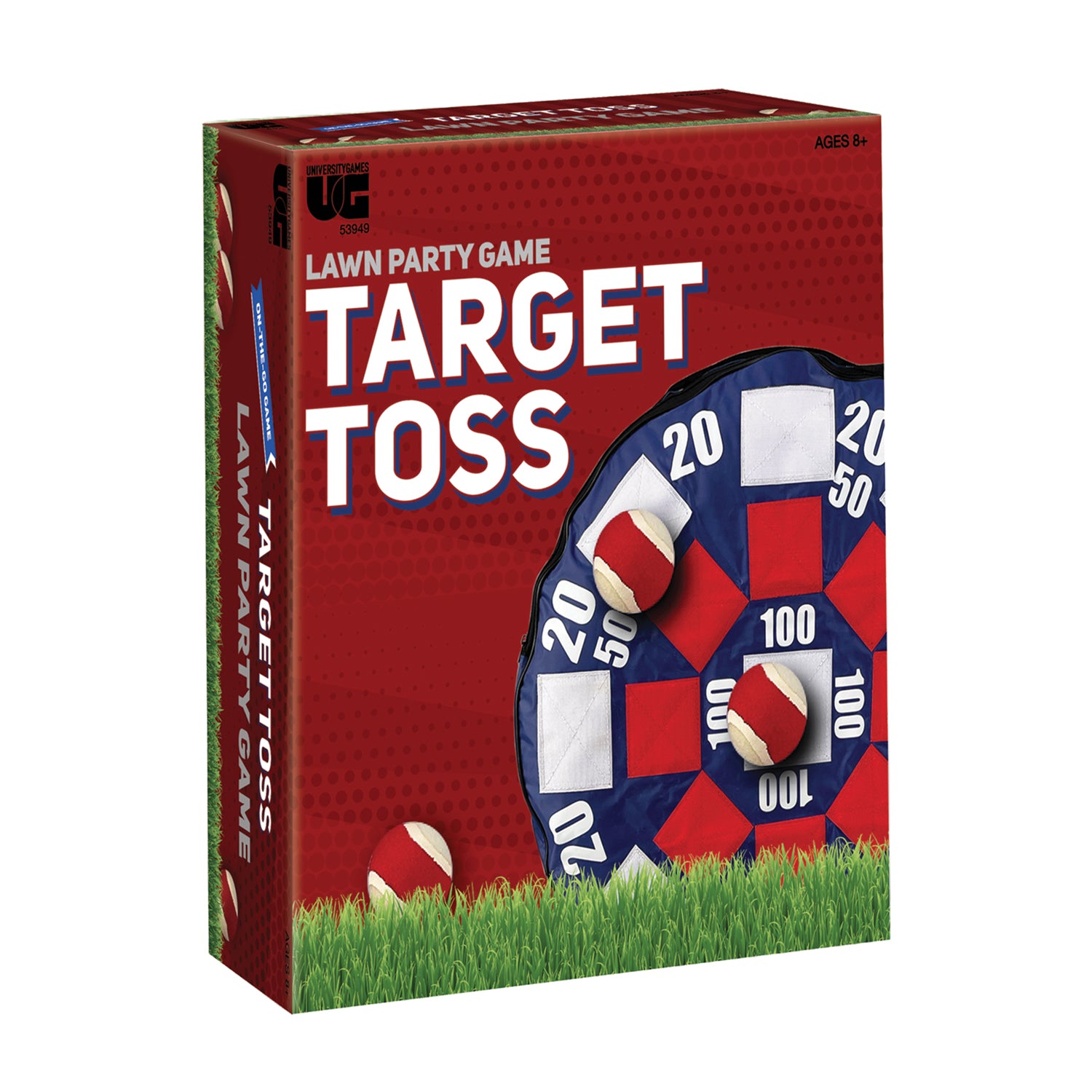 Alternative view of University Games Inflatable Target Toss Game with Self-Stick Balls