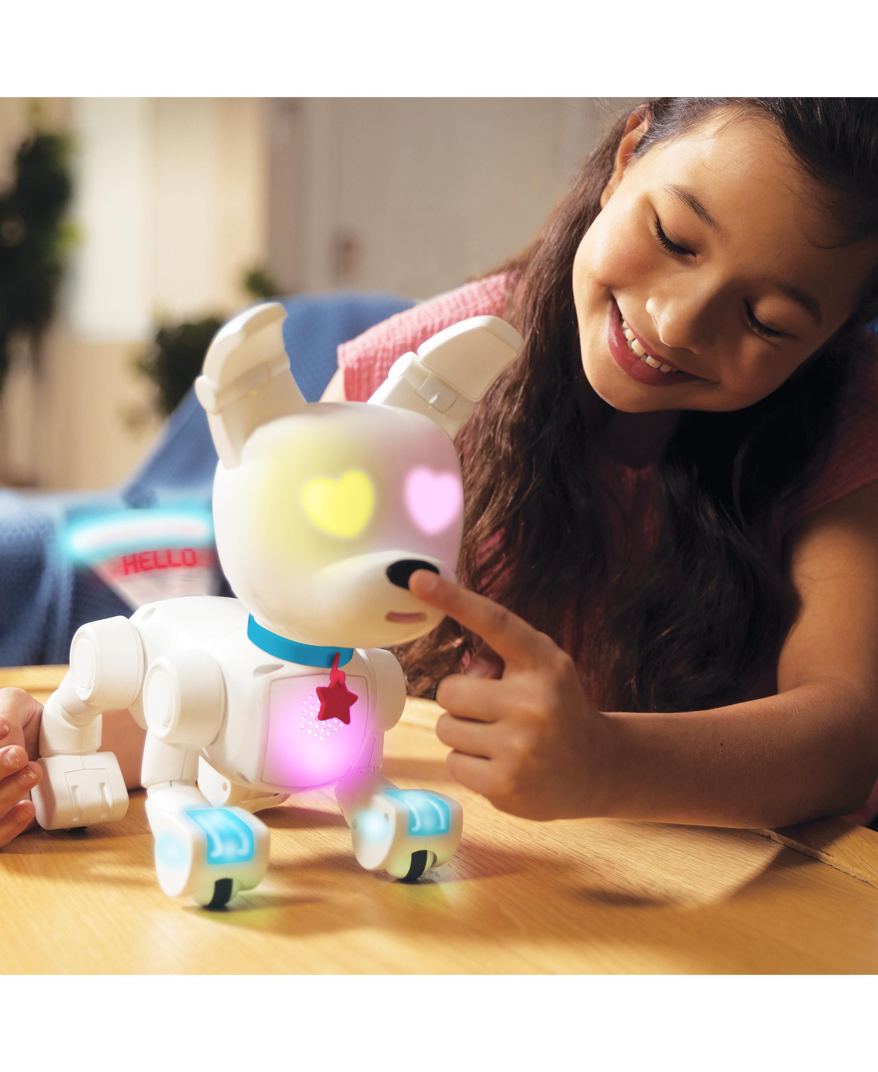 Alternative view of MintID Dog-E Interactive Robot Dog with Unique Personality and POV Tail Communication