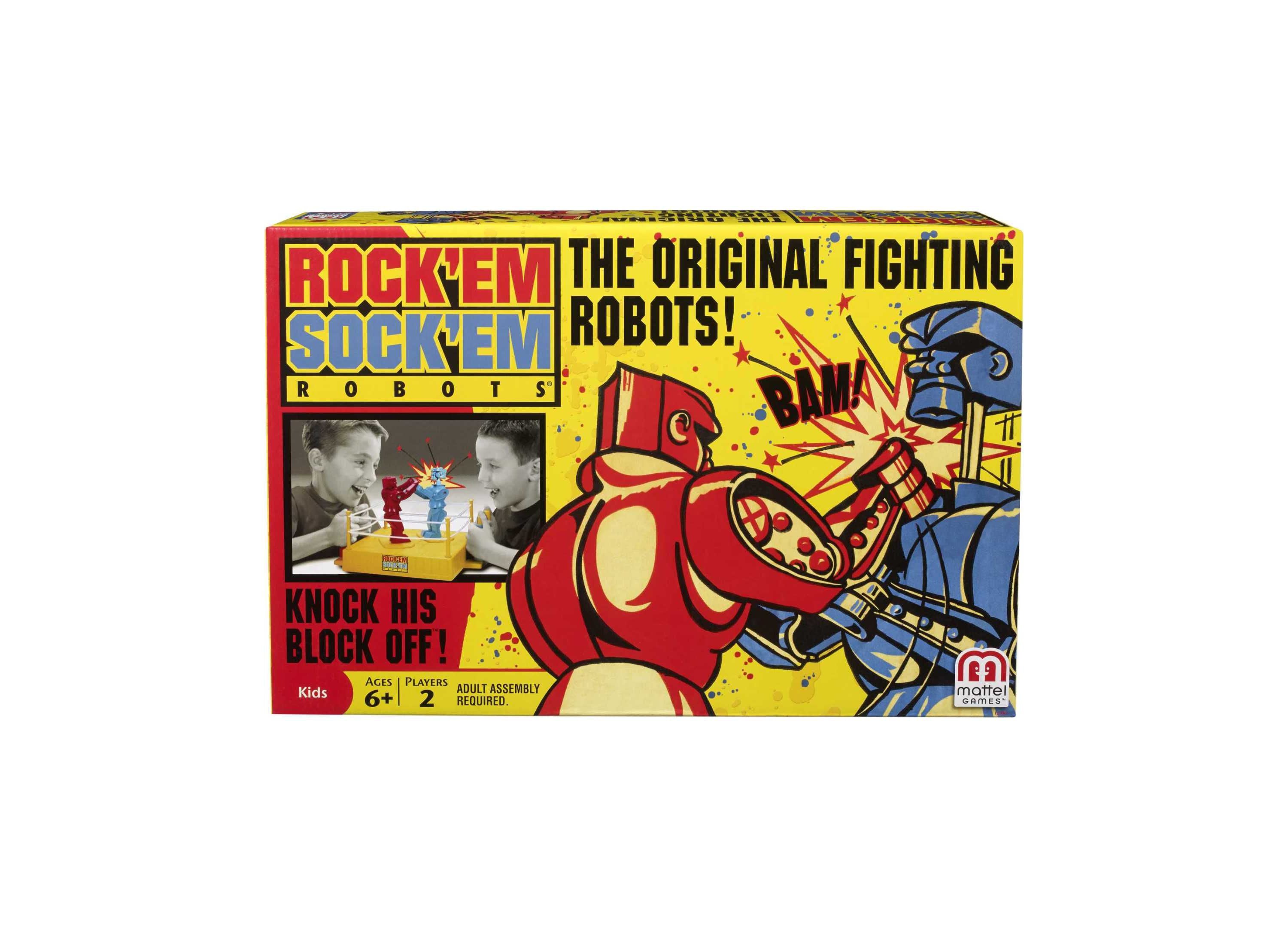 Alternative view of Rock 'Em Sock 'Em Robots Classic Boxing Match Game