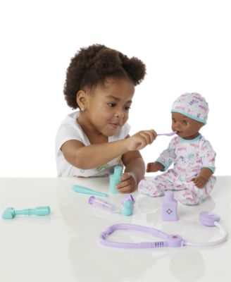 You & Me 14 Inch Get Well Baby Doll With Medical Accessories - Image 4