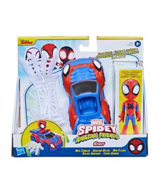 Marvel Spidey and His Amazing Friends 4" Web Crawler Playset with Action Figure - Image 5
