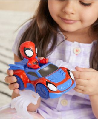 Marvel Spidey and His Amazing Friends 4" Web Crawler Playset with Action Figure - Image 3