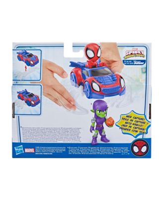 Marvel Spidey and His Amazing Friends 4" Web Crawler Playset with Action Figure - Image 4