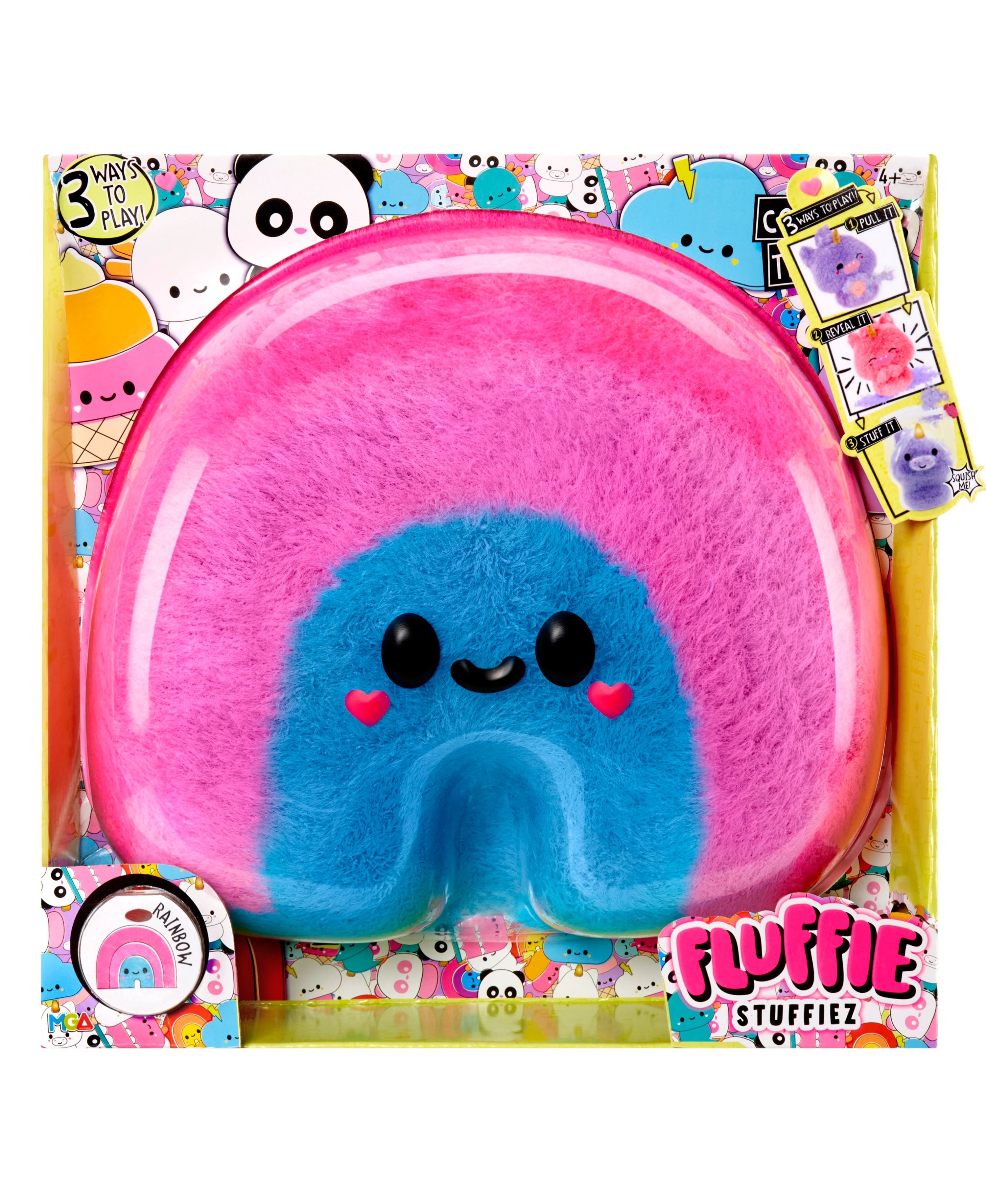 Alternative view of Fluffie Stuffiez 11 inch Interactive Large Plush - Rainbow