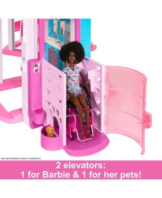 Alternative view of Barbie Dreamhouse, 75+ Pieces, Ultimate Pool Party Doll House with 3-Story Slide