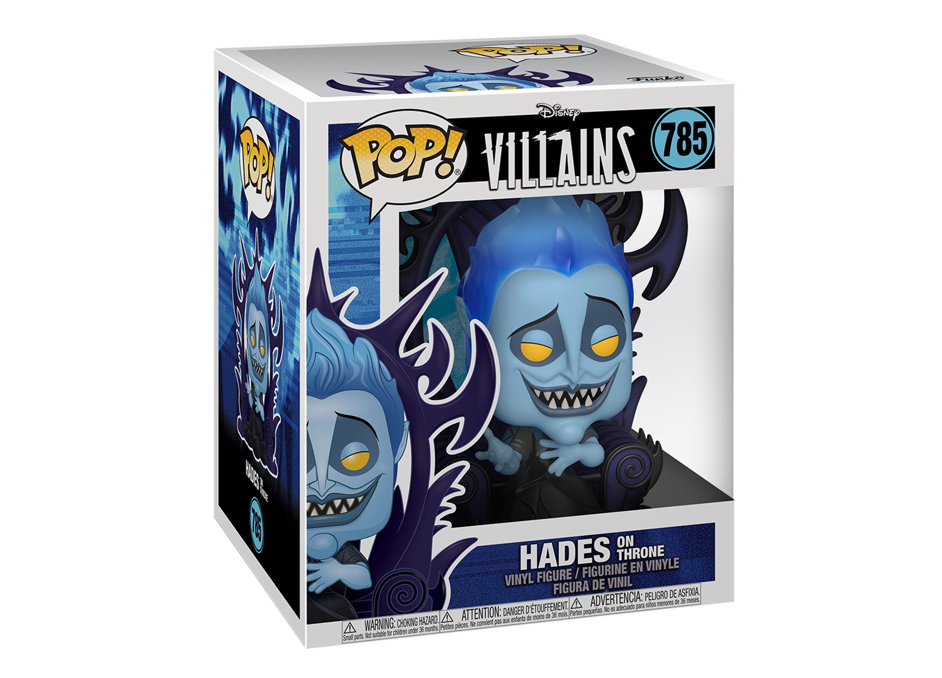 Funko POP! Deluxe: Disney Villains - Hades on Throne 6-inch Vinyl Figure - Image 3