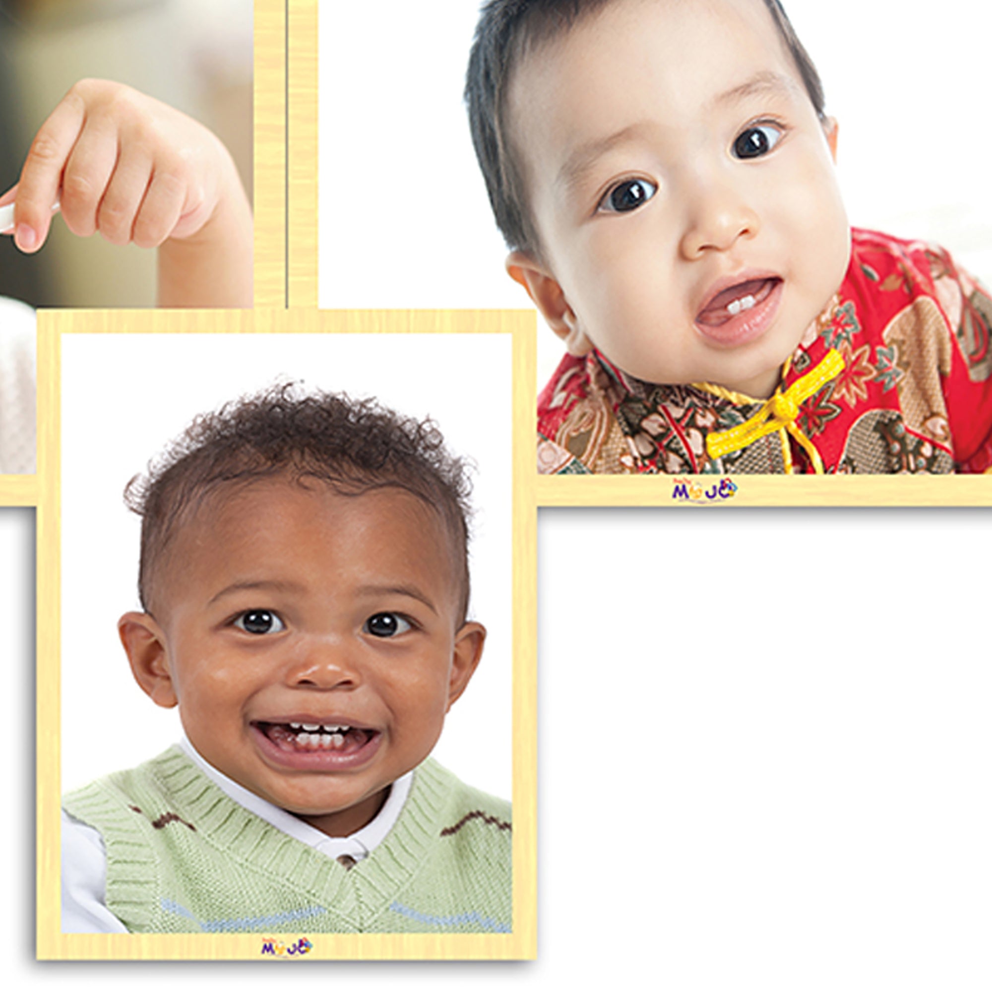 Mojo Diverse Faces 6-Pack Wooden Puzzles - Image 3