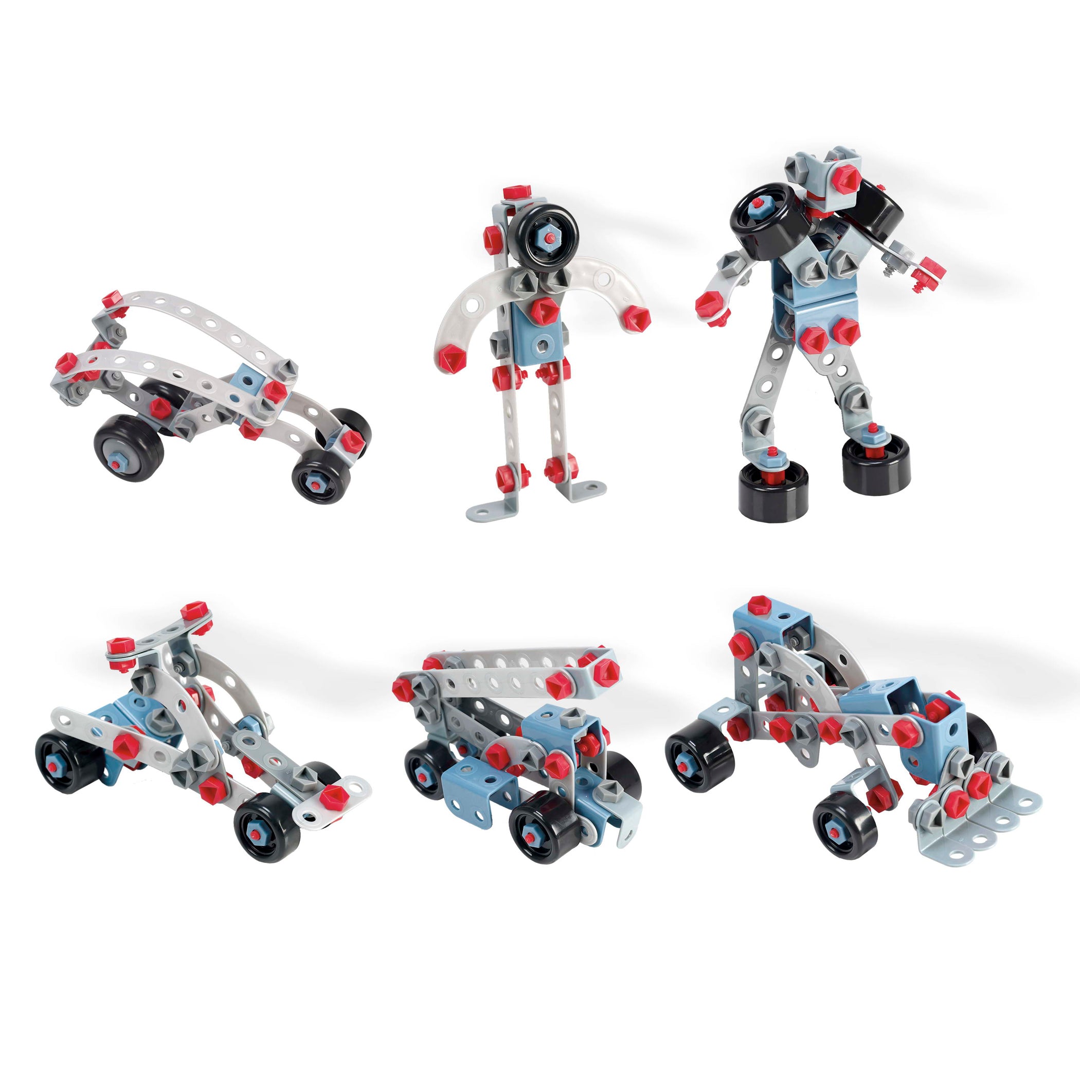 Miniland Educational Mecatech 106-Piece Vehicle & Robot Building Set - Image 4
