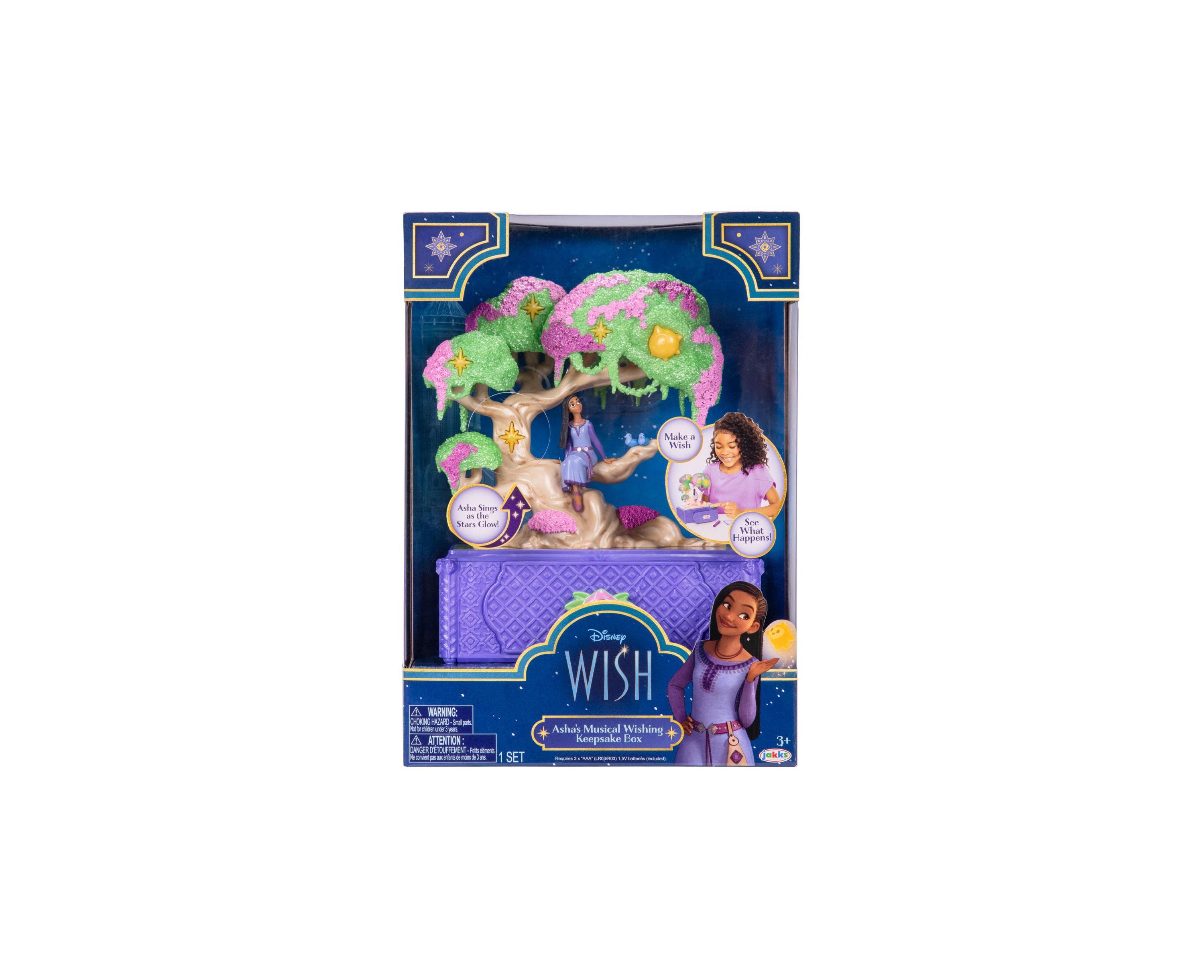 Alternative view of Disney Wish Asha's Musical Wishing Tree Jewelry Box - Interactive Playset