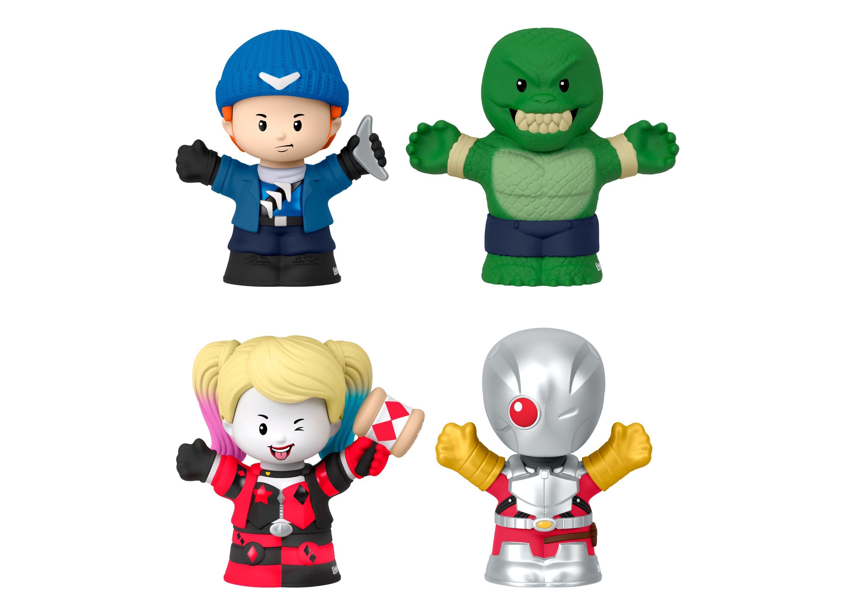 Fisher-Price Little People Collector Suicide Squad 2.5" Figure Set, 4 Characters - Image 3