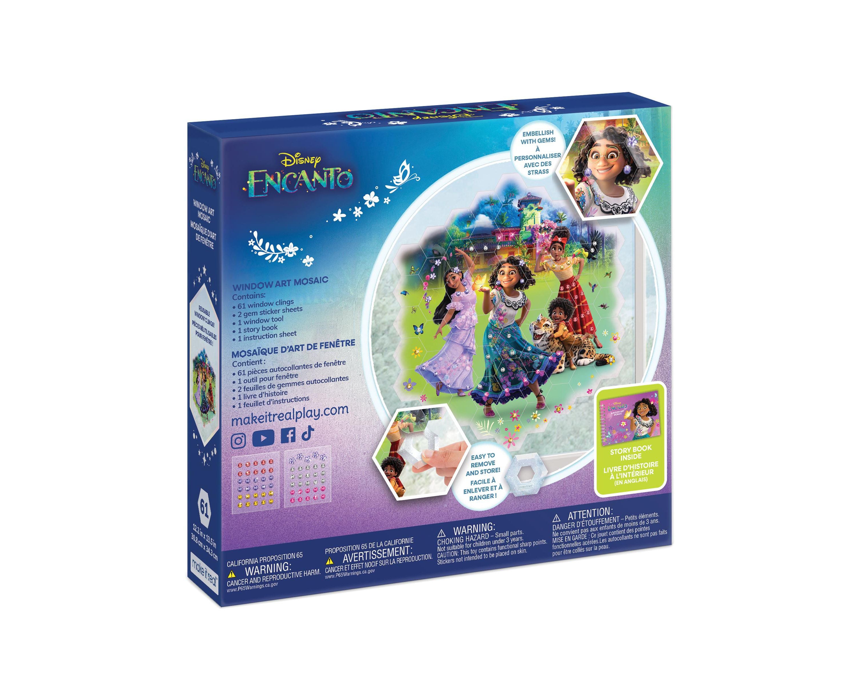 Alternative view of Disney Encanto Window Art Mosaic Kit - Colorful Vinyl Clings