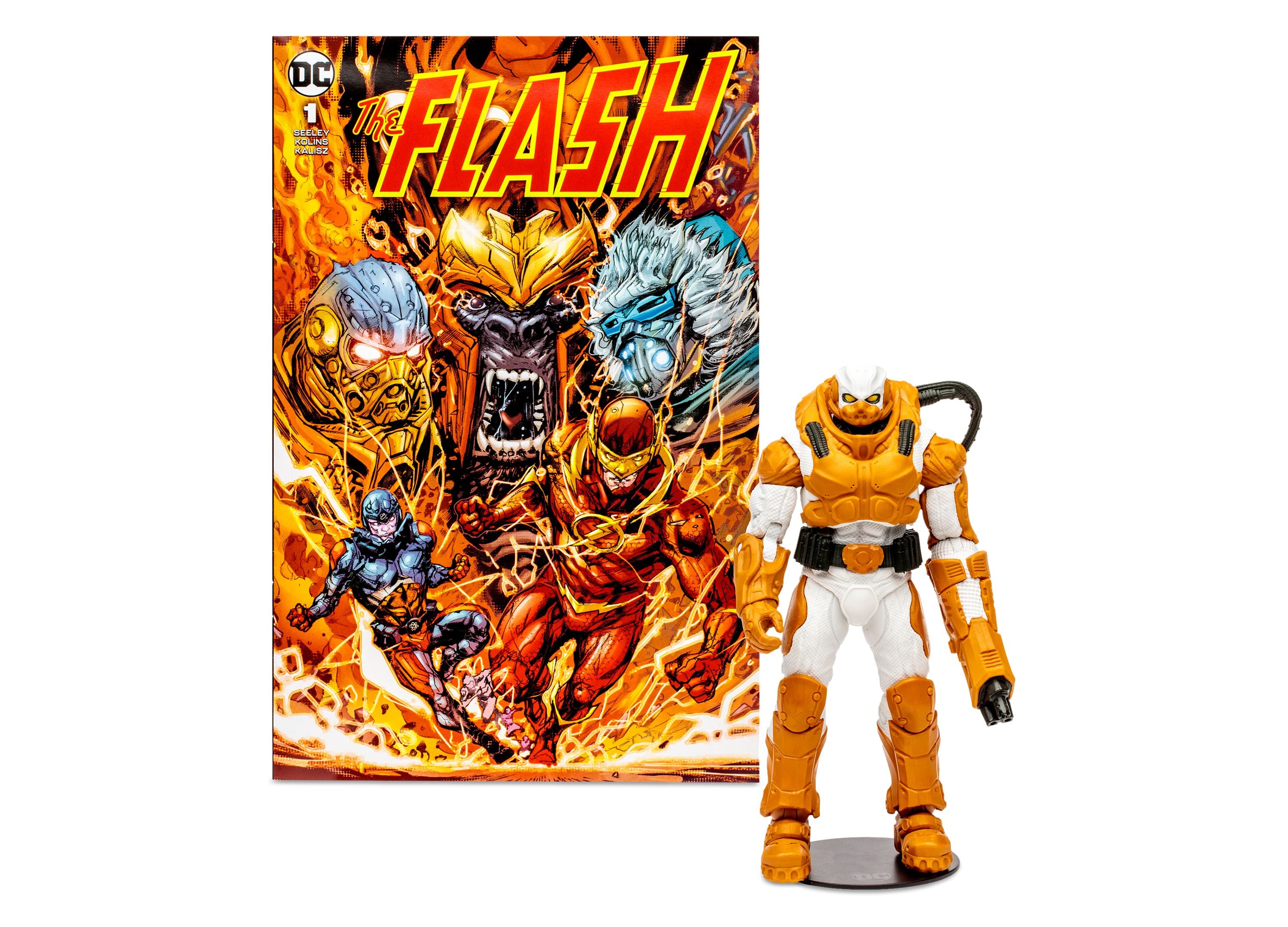 DC Direct Captain Cold 7-Inch Action Figure with Comic and Art Card - Image 5
