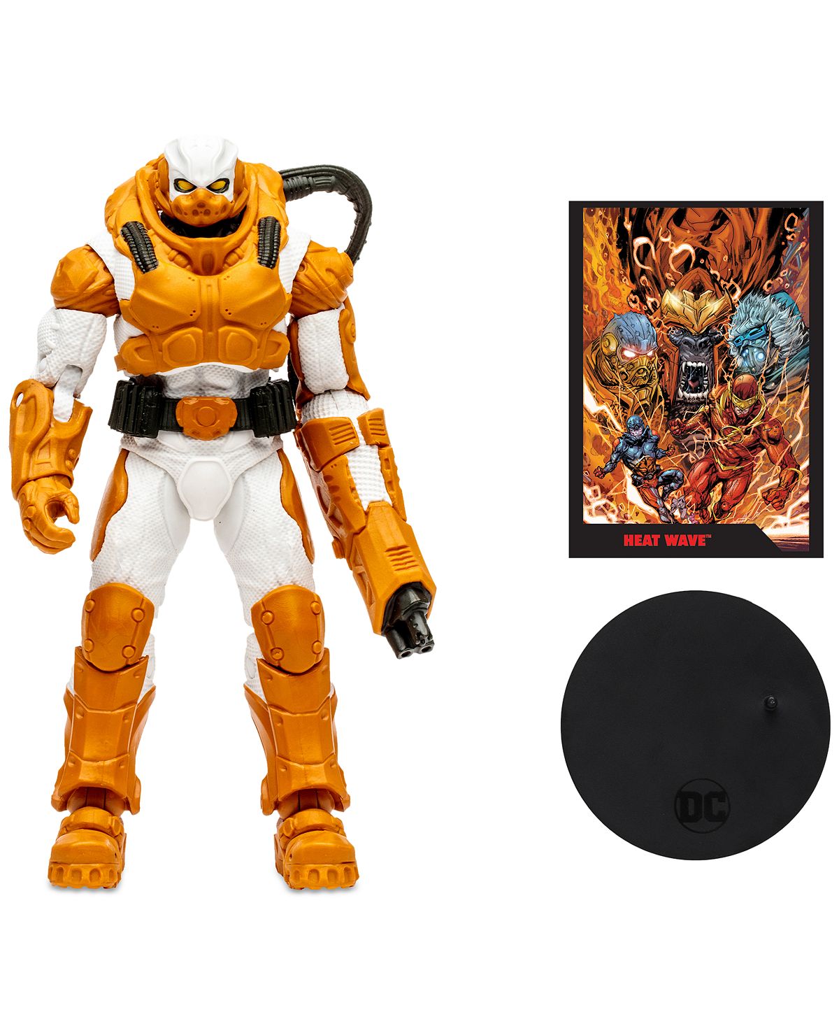 DC Direct Captain Cold 7-Inch Action Figure with Comic and Art Card - Image 3