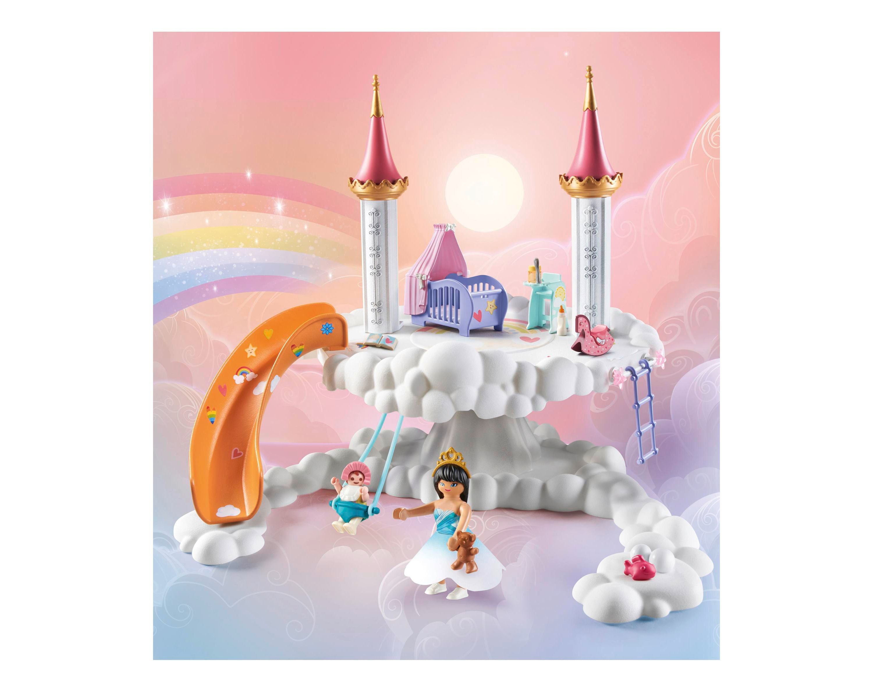 PLAYMOBIL Princess Magic Baby Room in the Clouds Playset - Image 4