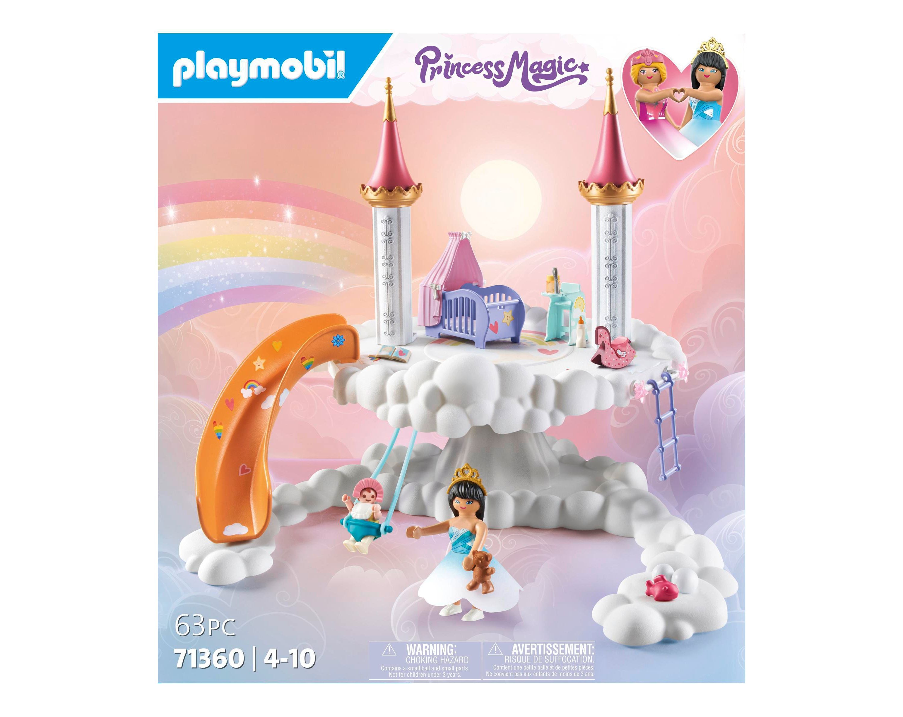 PLAYMOBIL Princess Magic Baby Room in the Clouds Playset - Image 5