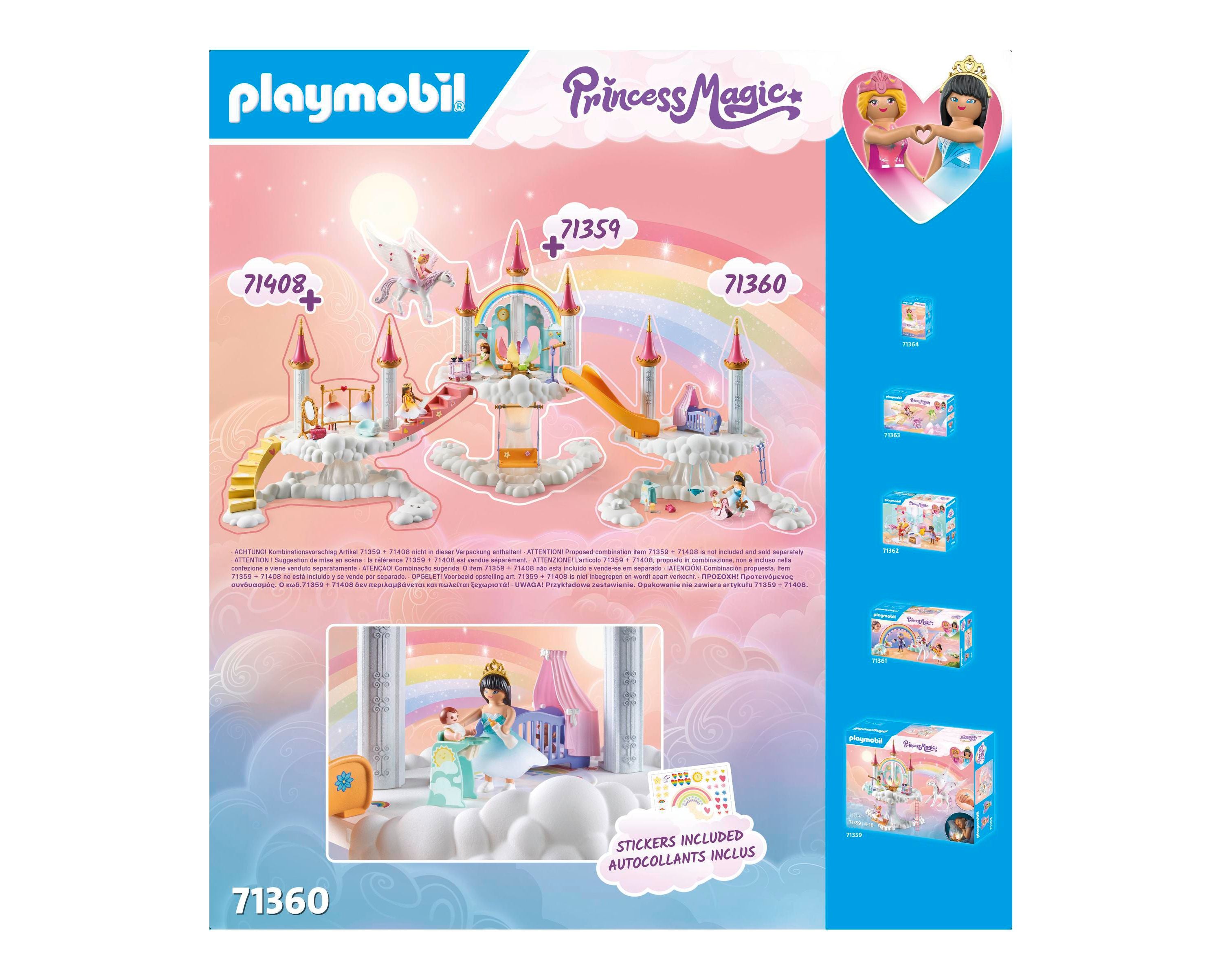 PLAYMOBIL Princess Magic Baby Room in the Clouds Playset - Image 6