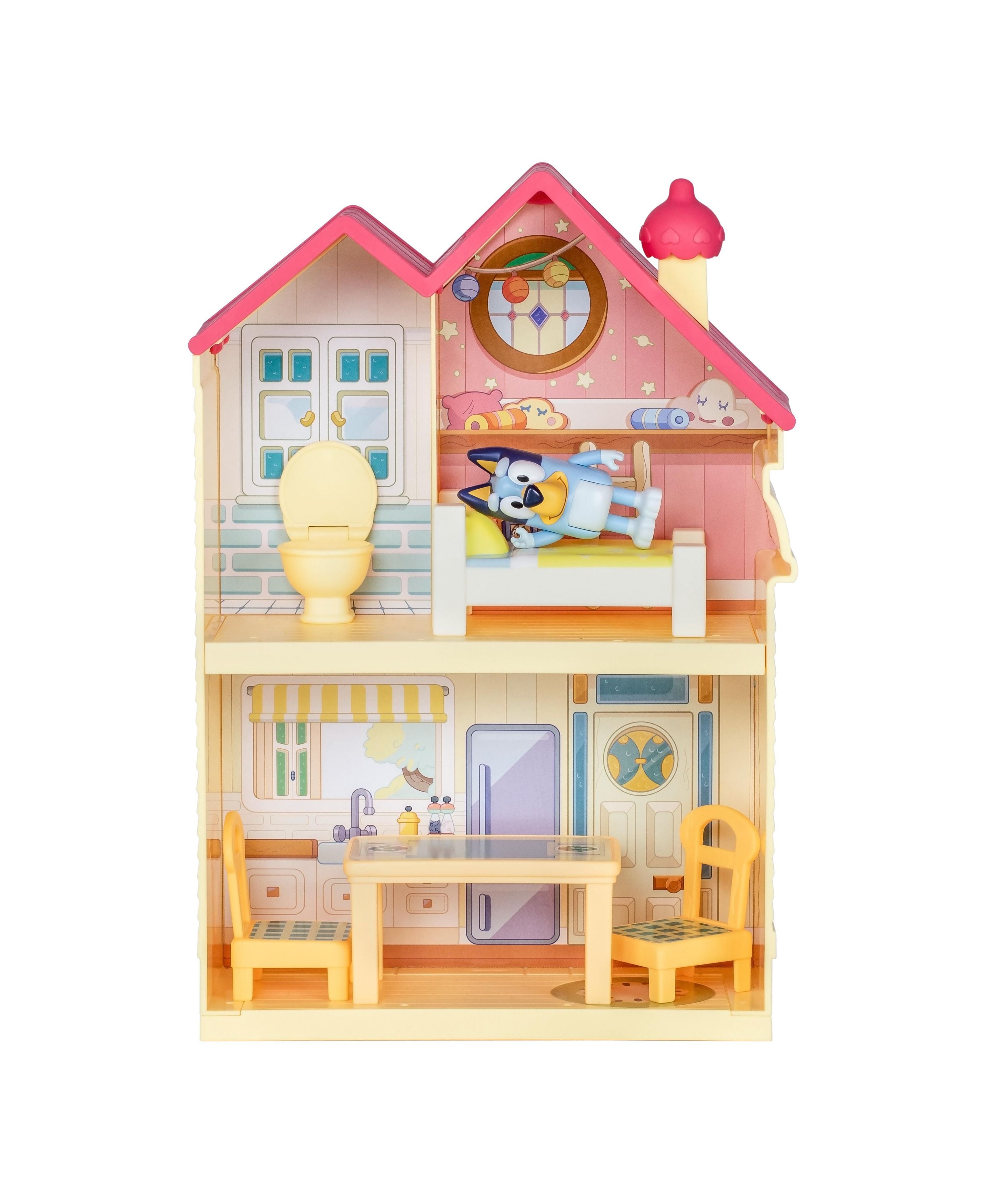 Bluey Mini Heeler Home Playset with Figures and Accessories - Image 8