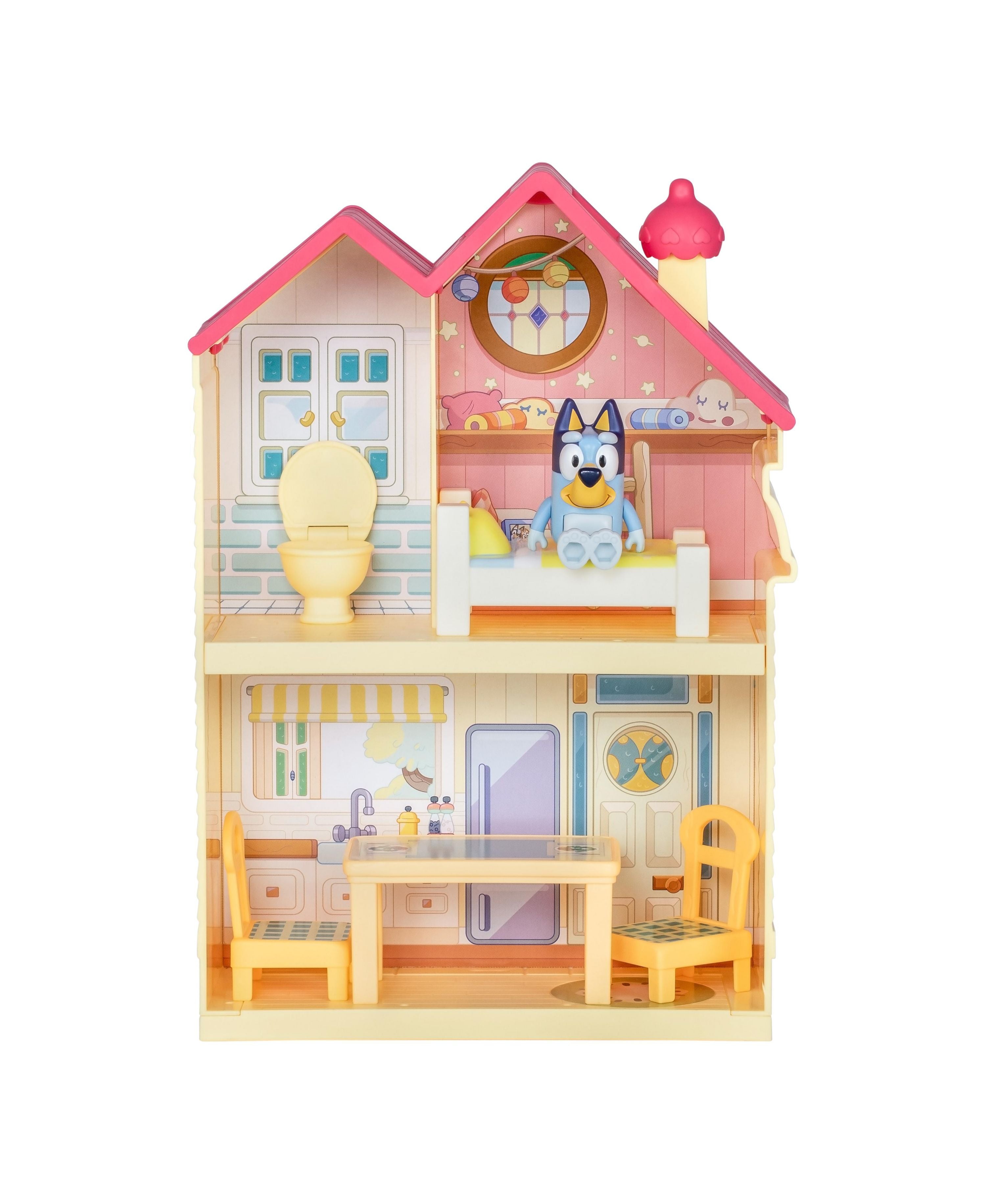 Bluey Mini Heeler Home Playset with Figures and Accessories - Image 7