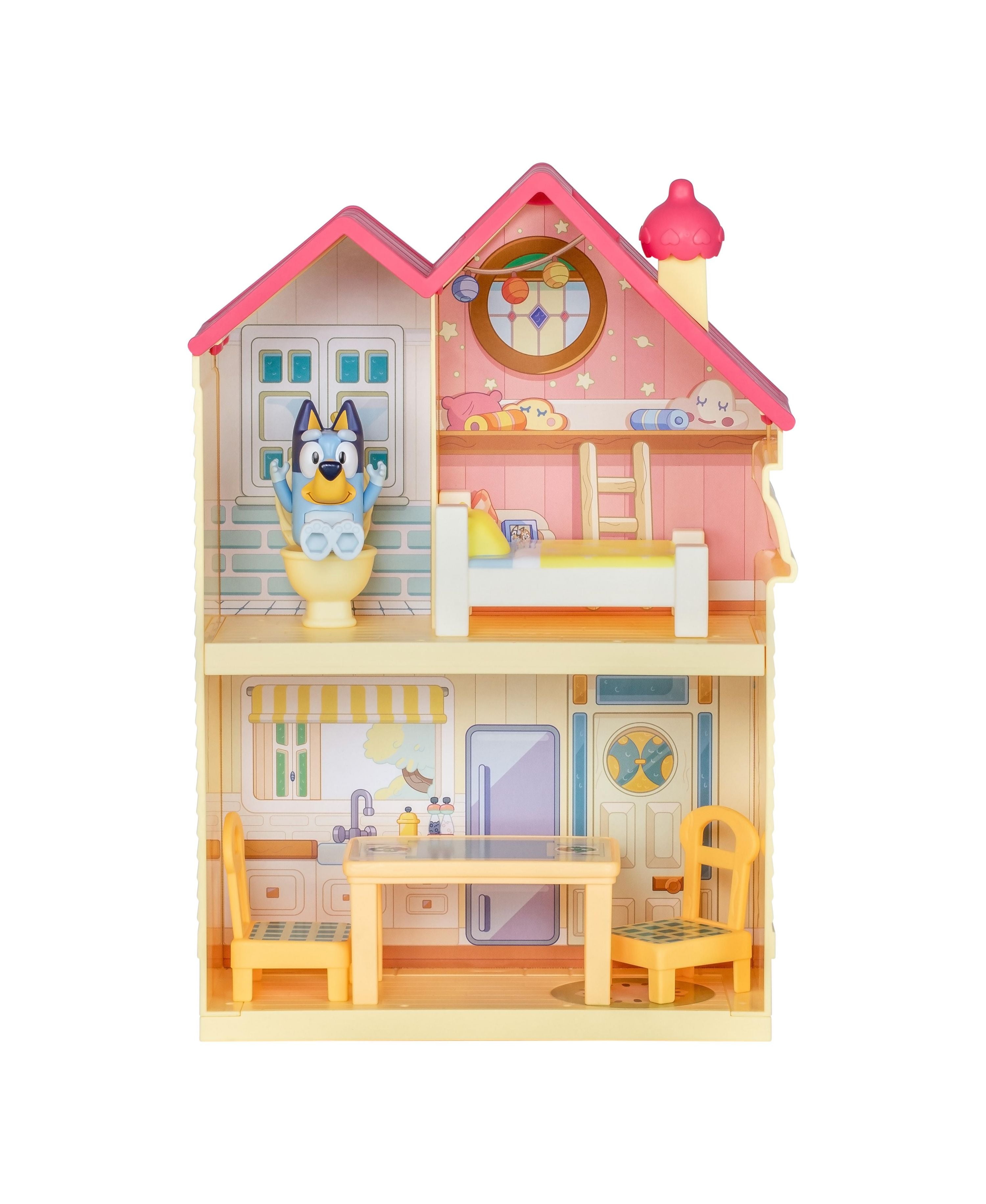 Bluey Mini Heeler Home Playset with Figures and Accessories - Image 9