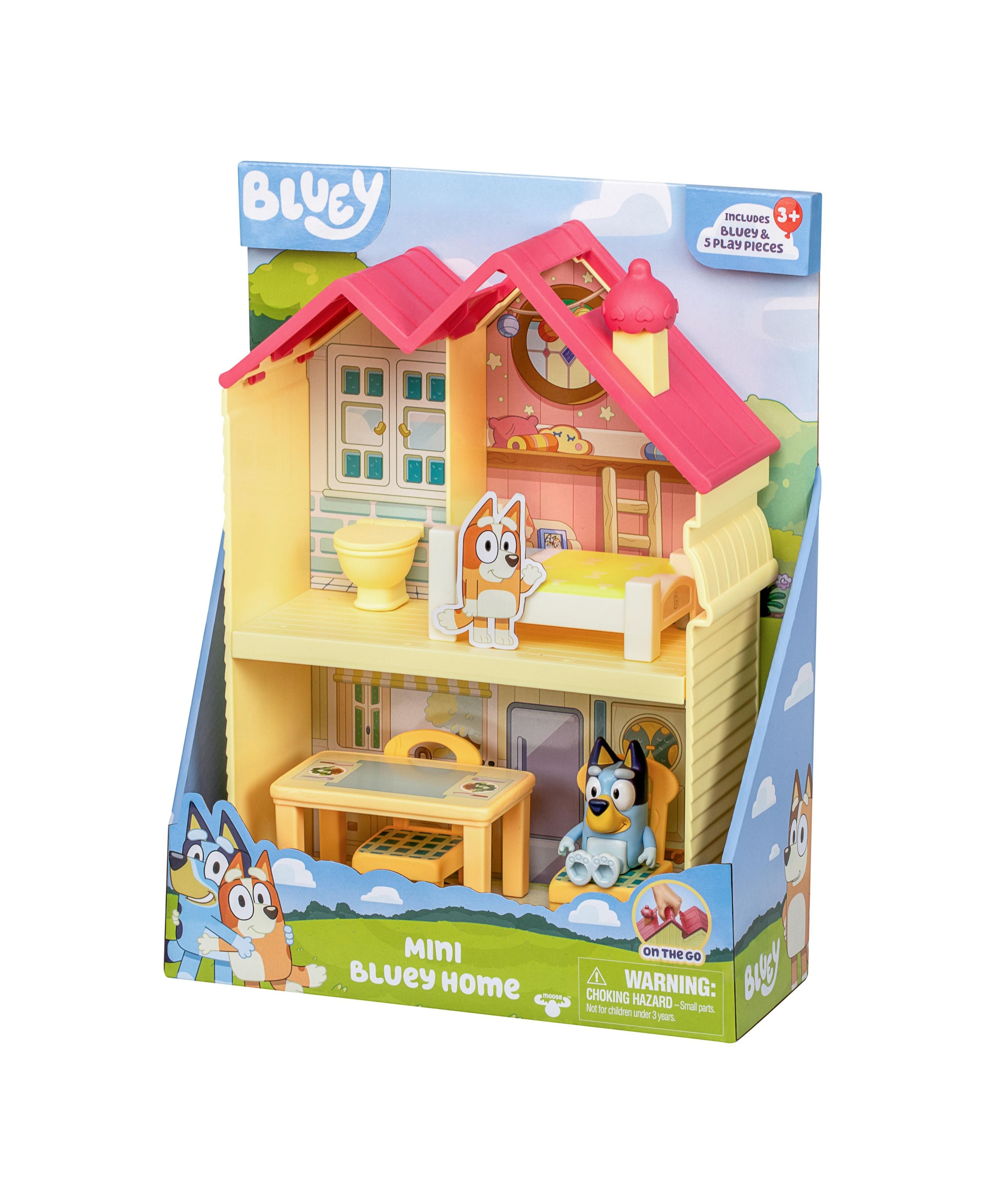 Bluey Mini Heeler Home Playset with Figures and Accessories - Image 3