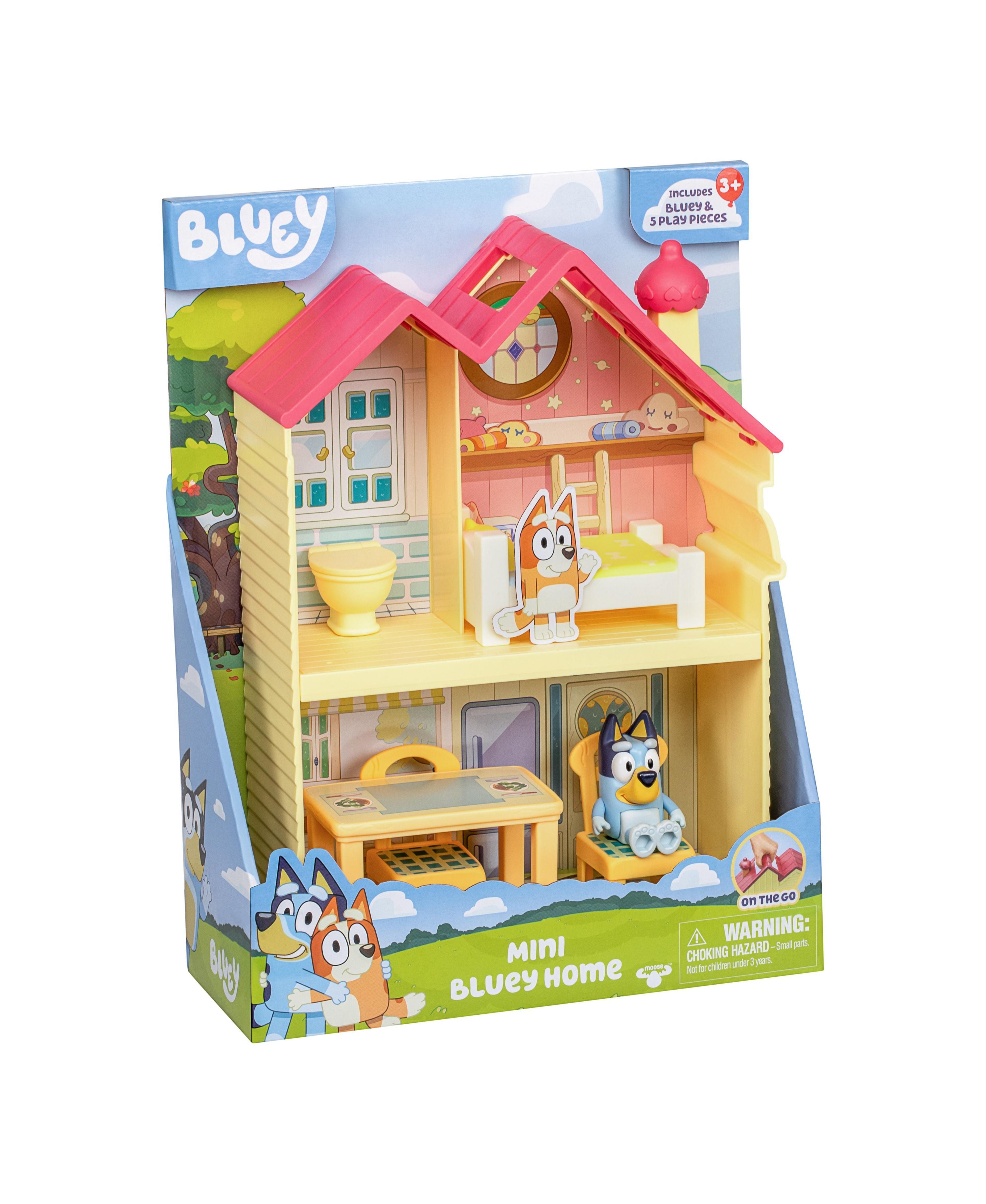 Bluey Mini Heeler Home Playset with Figures and Accessories - Image 4