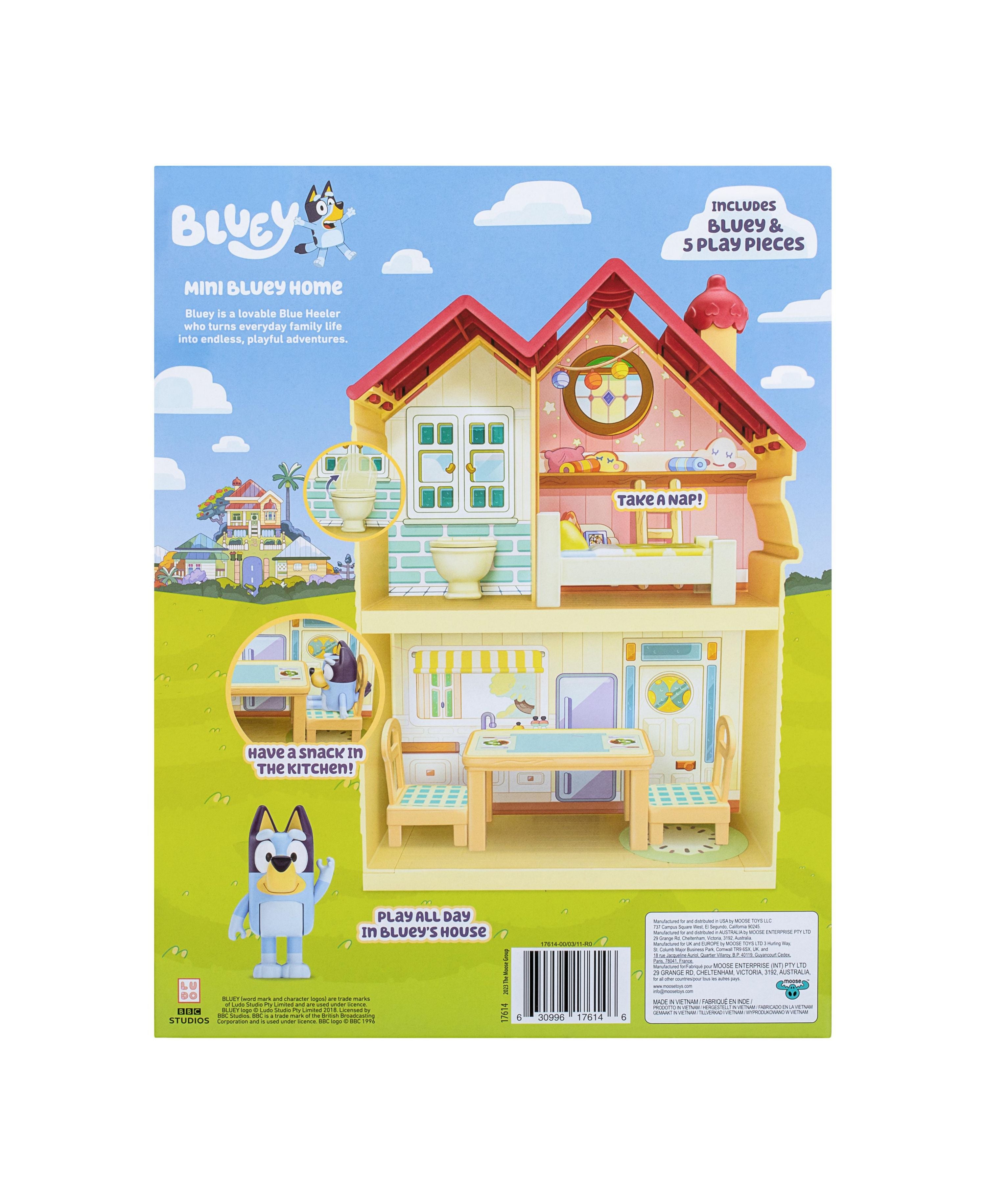 Bluey Mini Heeler Home Playset with Figures and Accessories - Image 5