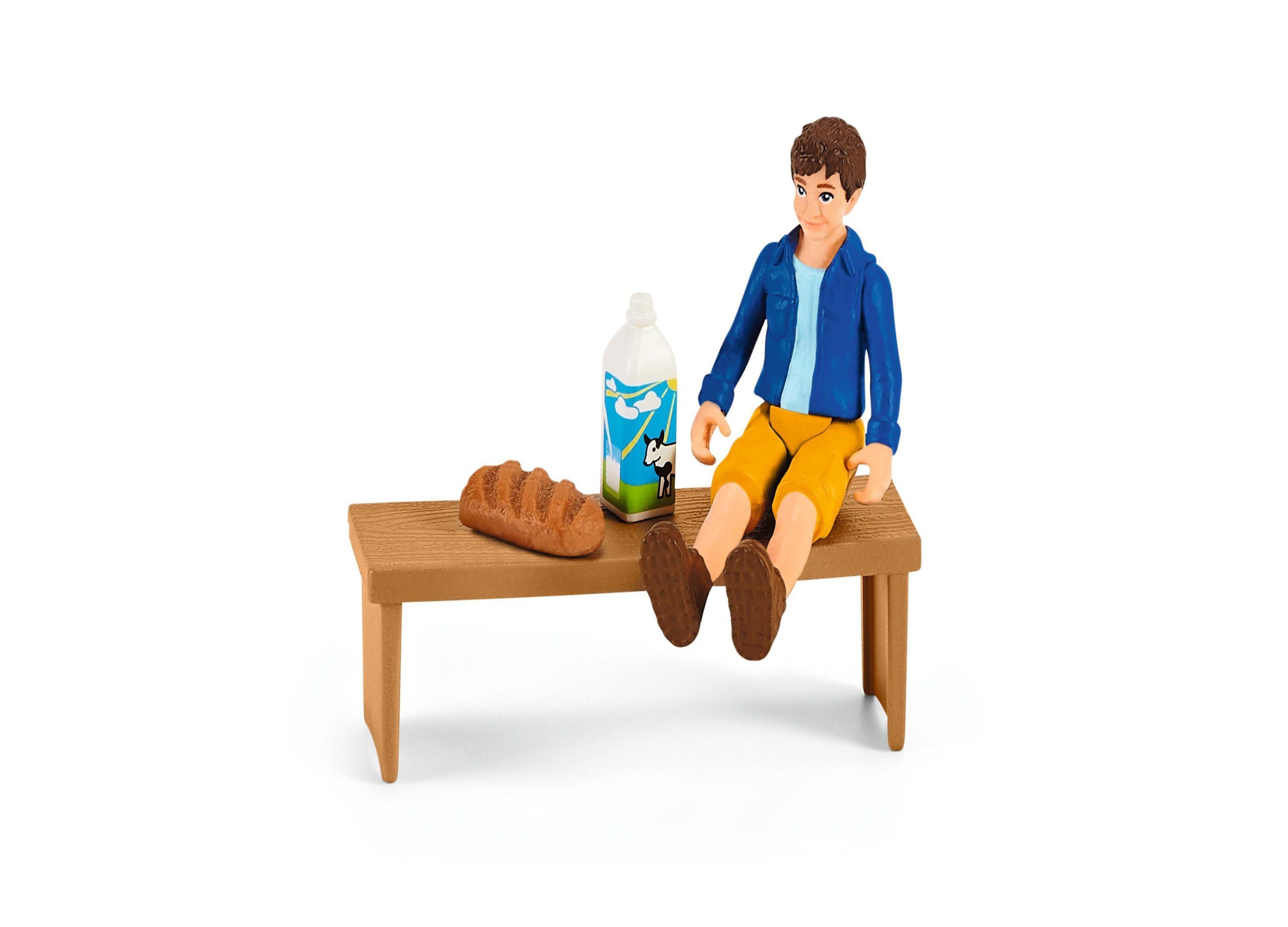Schleich Farm World Sunny Day Mobile Farm Stand Playset - Image 8