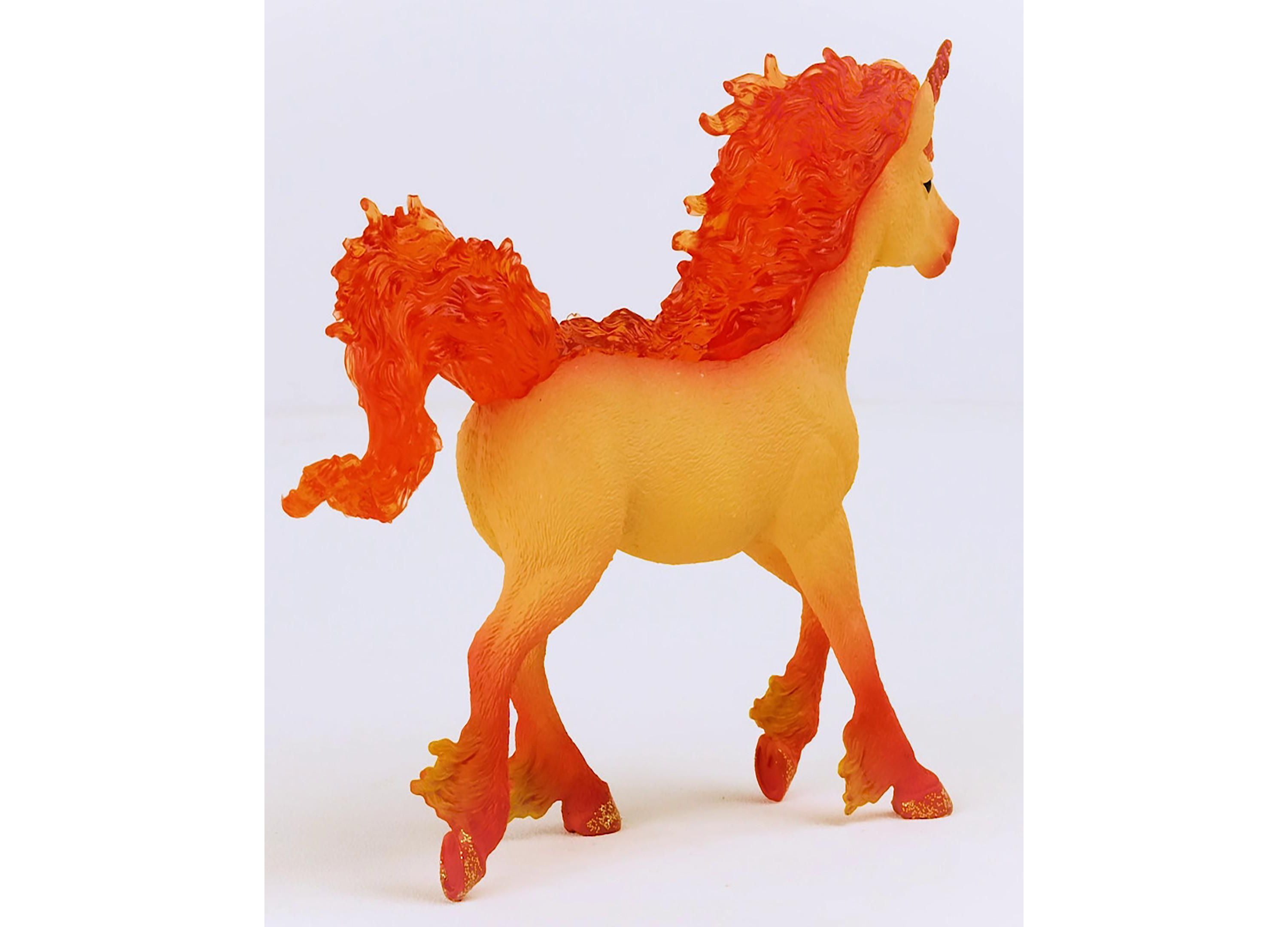 Schleich Bayala Elementa Fire Unicorn Stallion 5.7 inch Magical Figurine - Image 7