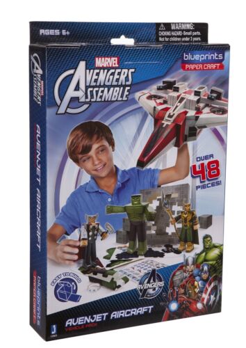 Alternative view of Zoofies Avengers Avenjet Papercraft Aircraft Builder Pack