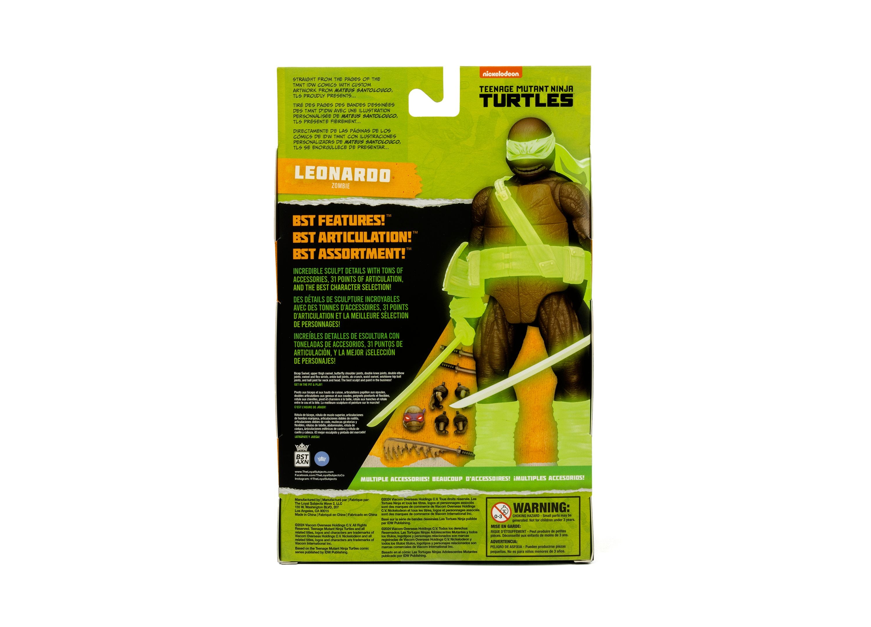 TMNT Leonardo 5" figure Special Edition - Image 3