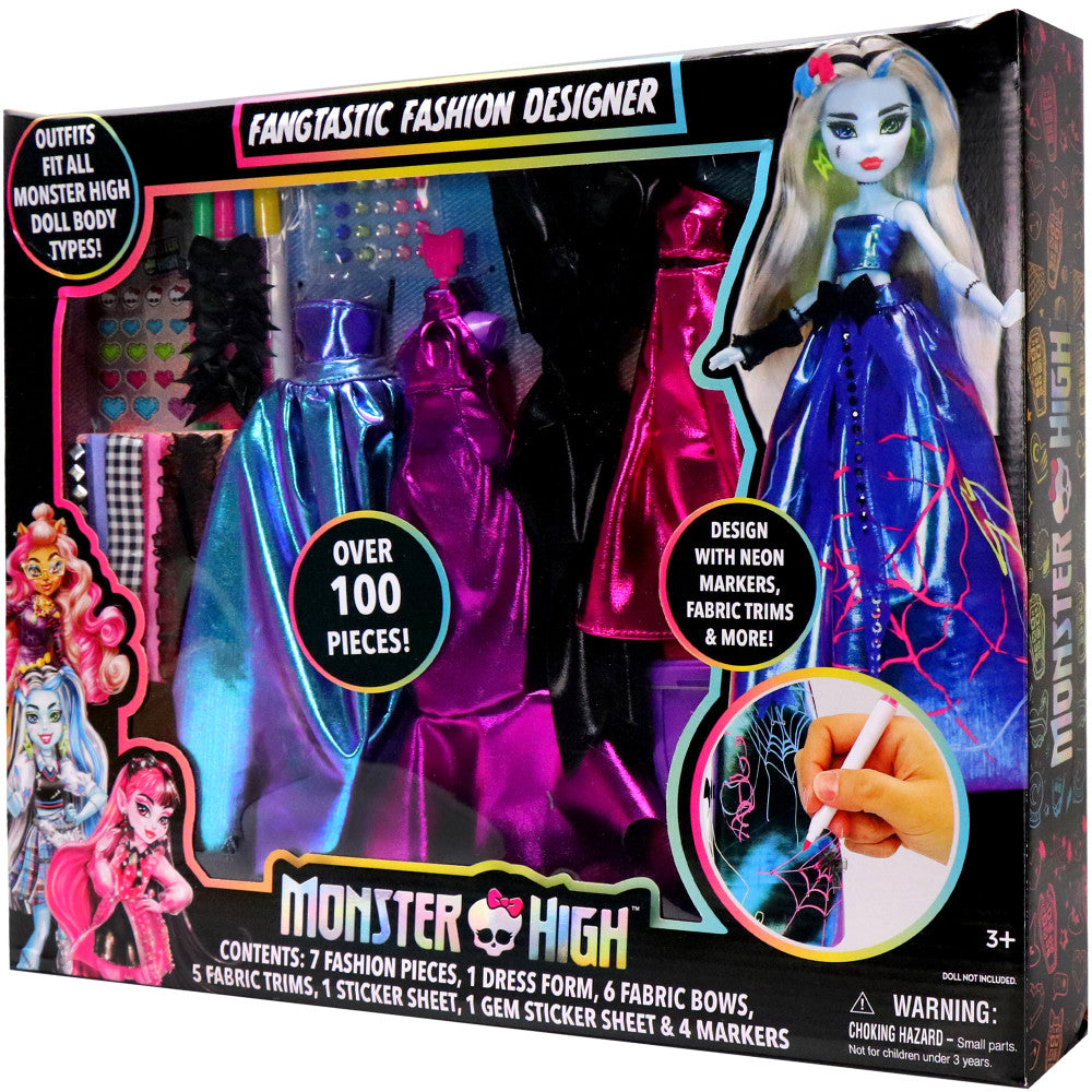Monster High Fangtastic Fashion Designer Doll Dress-Up Kit - Image 2