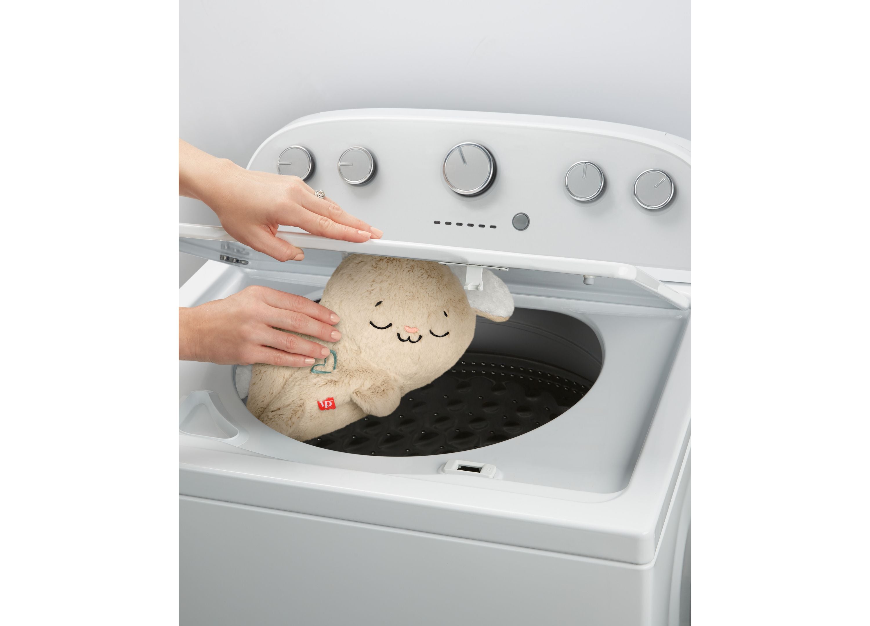 Fisher-Price Soothe & Settle Bunny – Plush Sound & Motion Baby Toy - Image 3