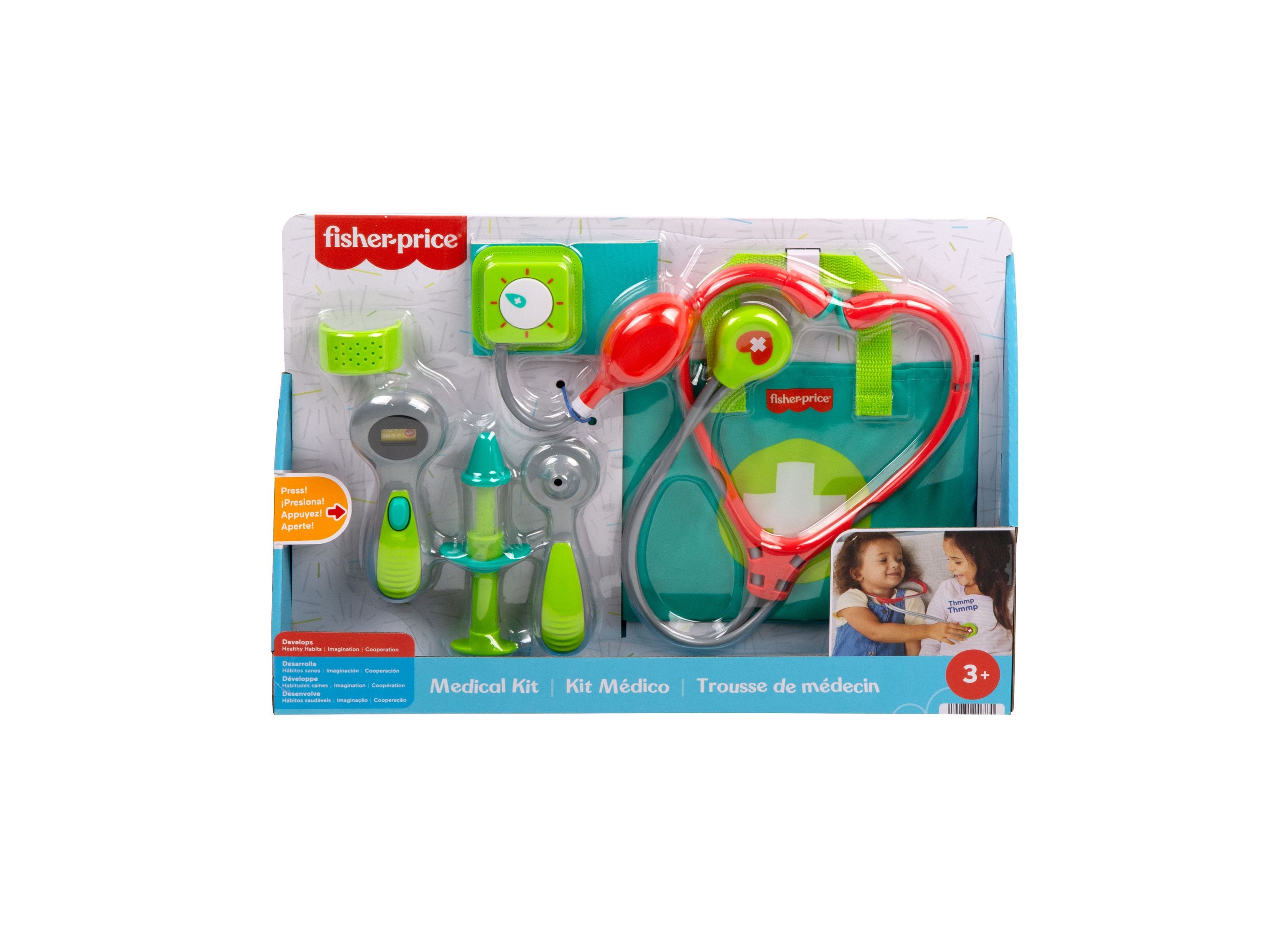 Alternative view of FP 7-Piece Preschool Doctor Role Play Medical Kit