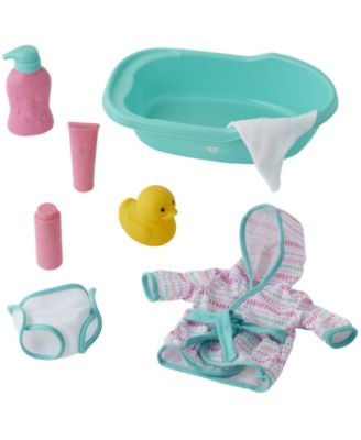 You & Me 12-Inch Bath Time Baby Doll With Cozy Robe - Image 4