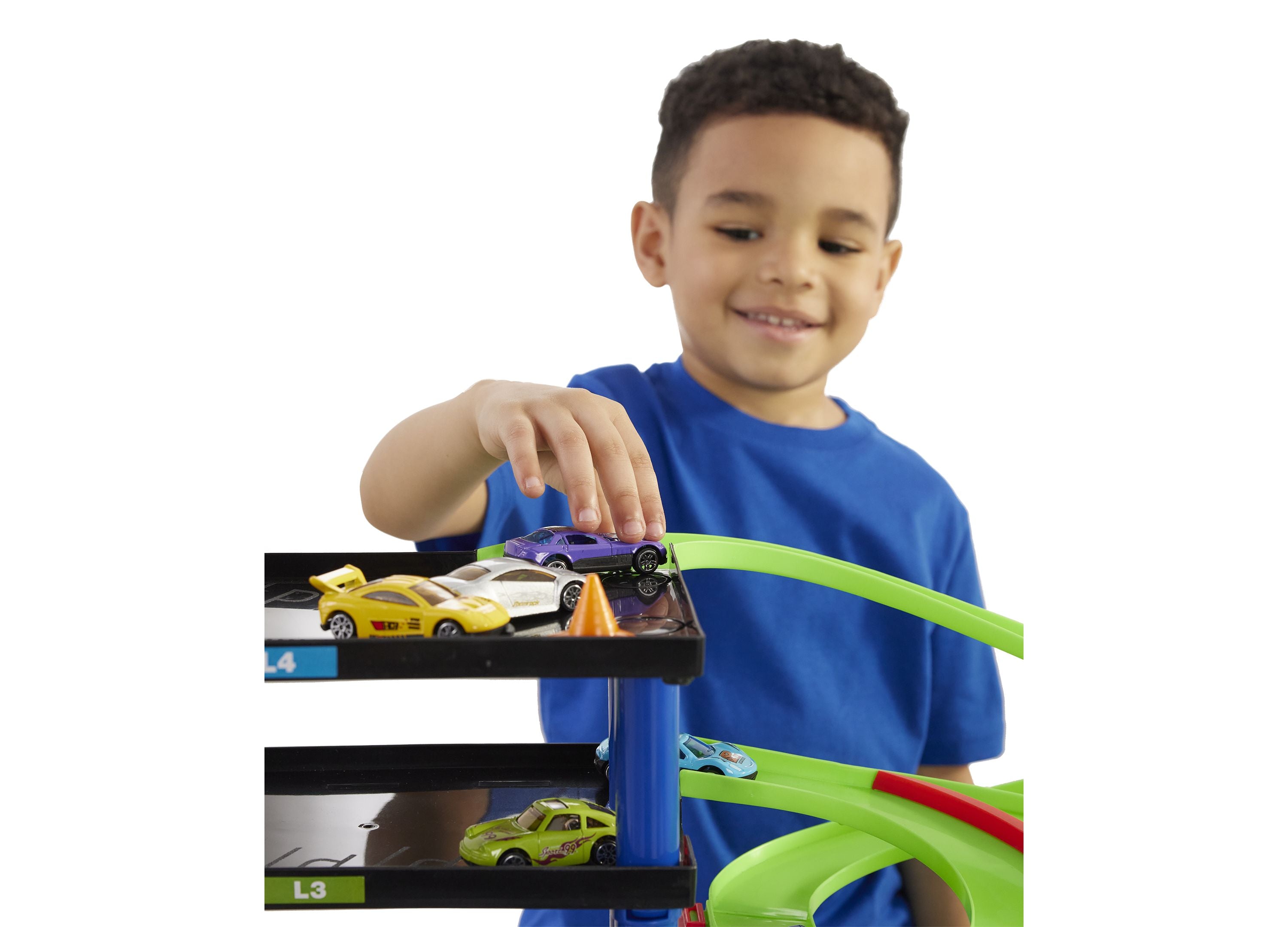 Fast Lane Parking Garage Bundle 50Pc Set - Image 8