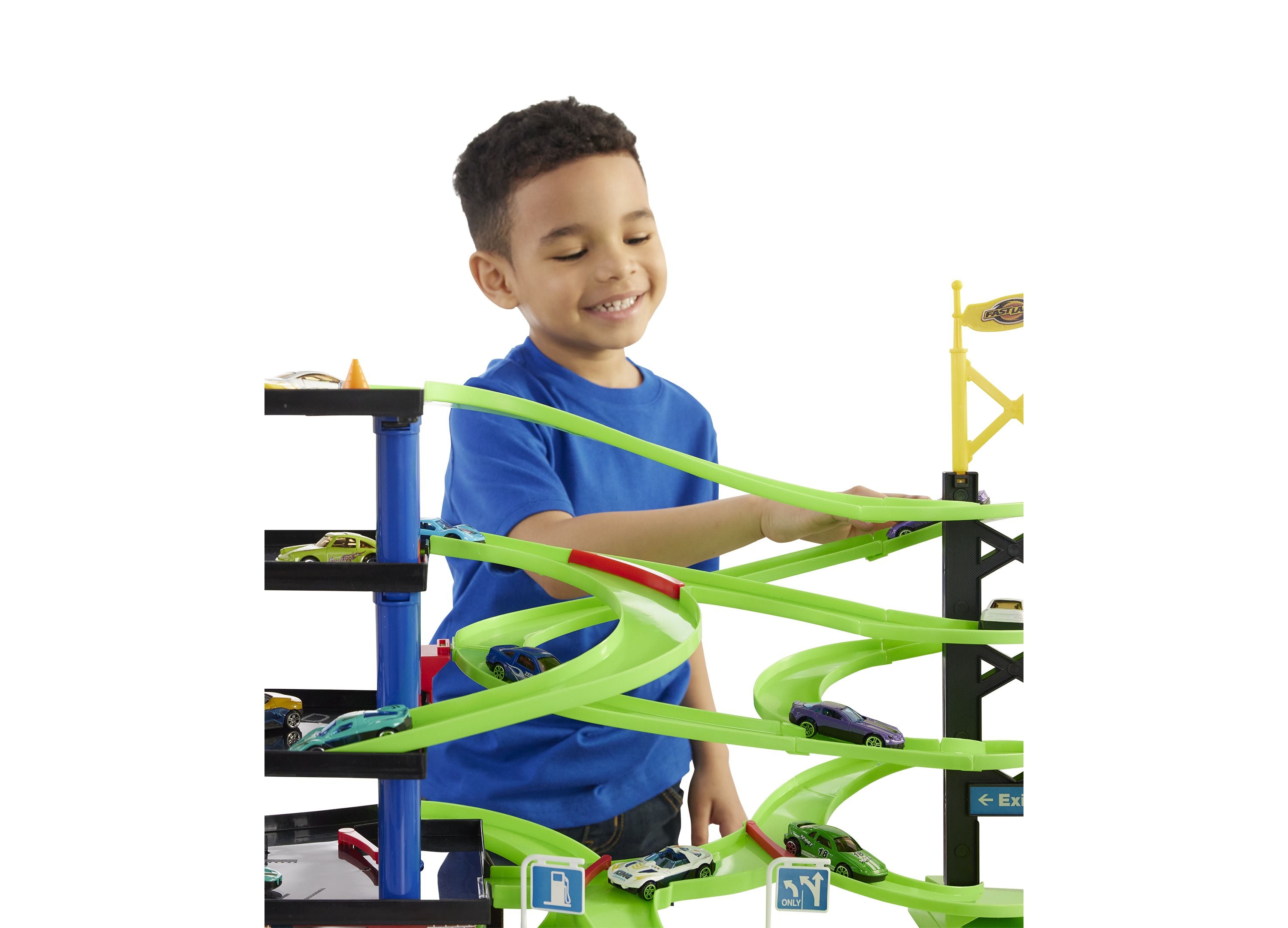 Fast Lane Parking Garage Bundle 50Pc Set - Image 12