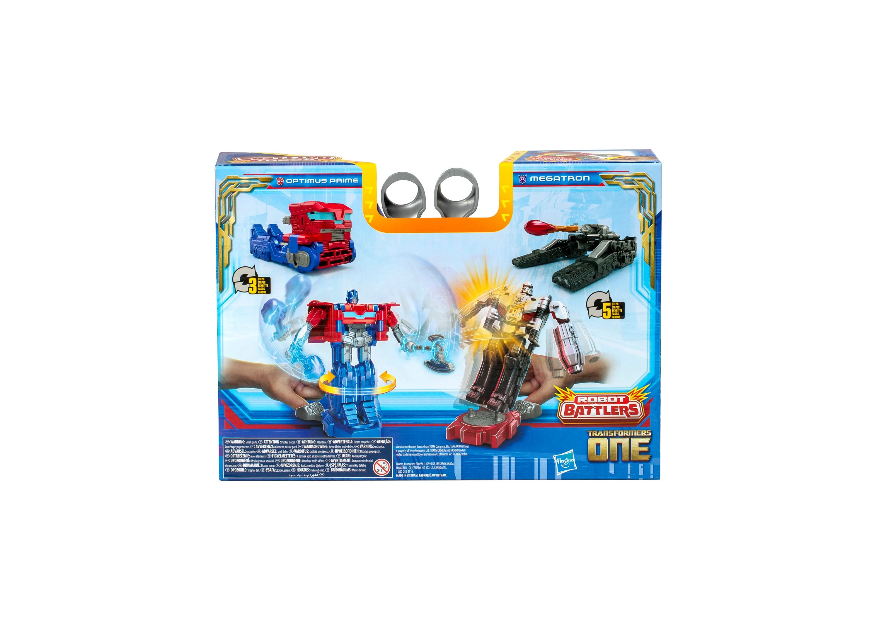 Transformers One 4.5 inch Robot Battlers Optimus Prime and Megatron Action Figure 2-Pack - Image 12