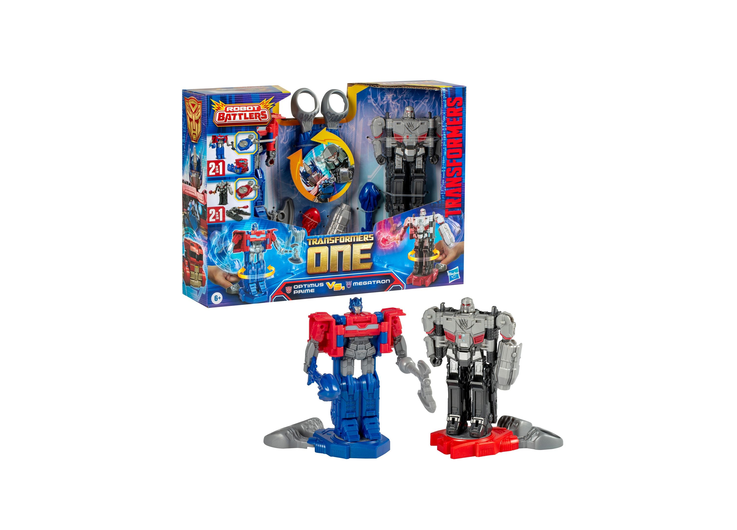 Transformers One 4.5 inch Robot Battlers Optimus Prime and Megatron Action Figure 2-Pack - Image 21